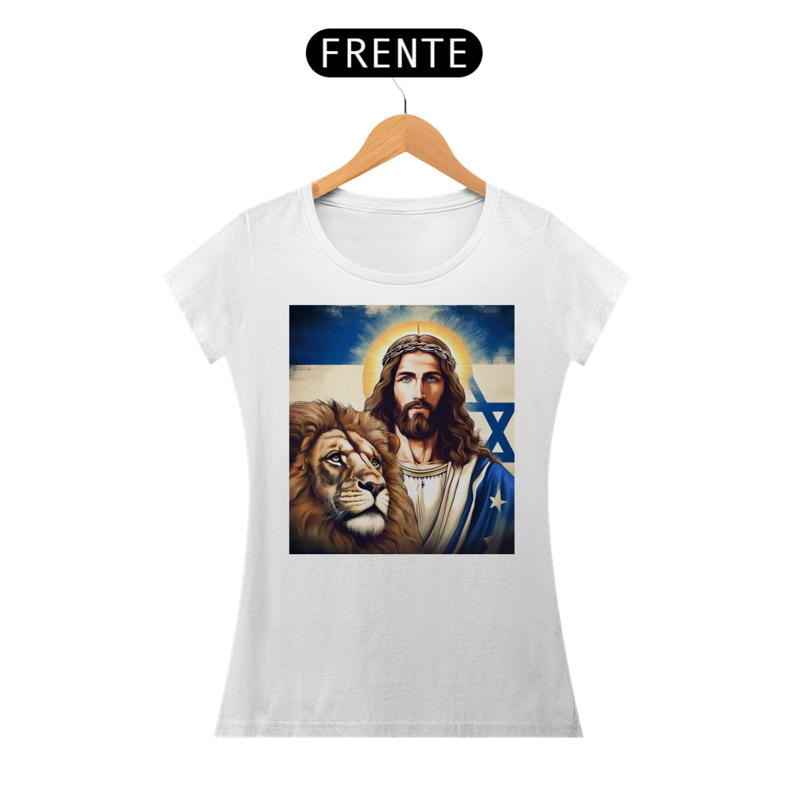 T-SHIRT JESUS CRISTO FEM