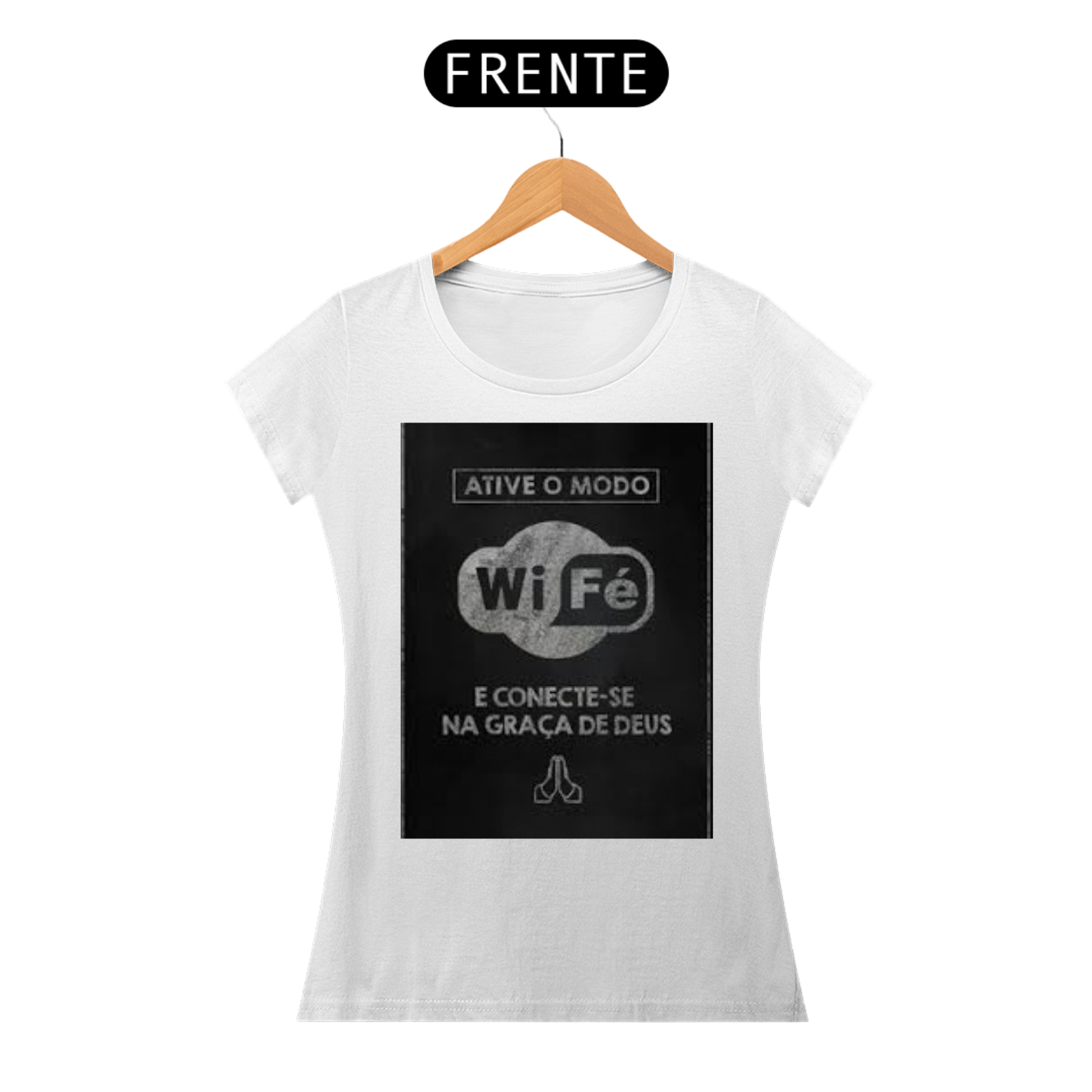 T-SHIRT JESUS CRISTO FEM