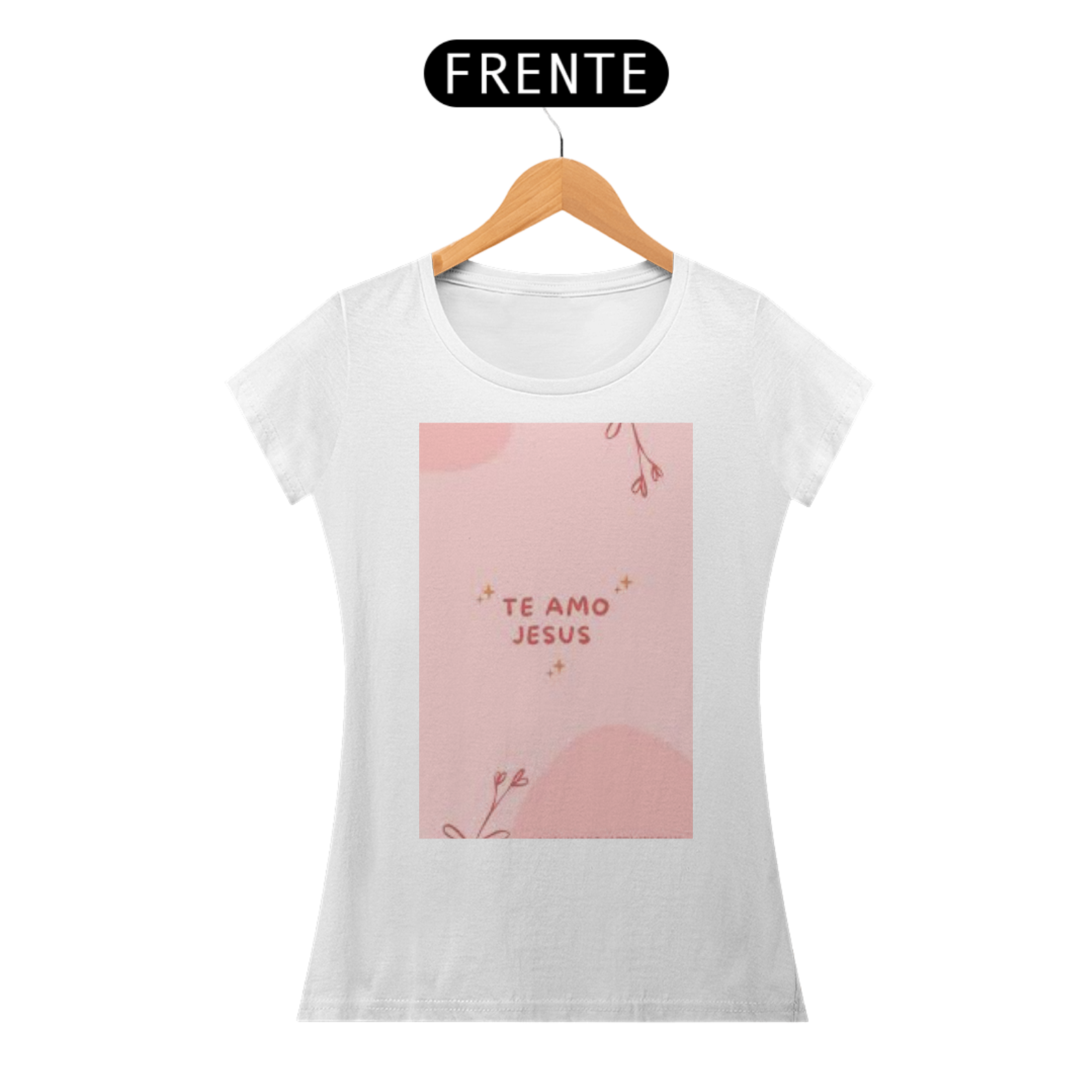 T-SHIRT JESUS CRISTO FEM
