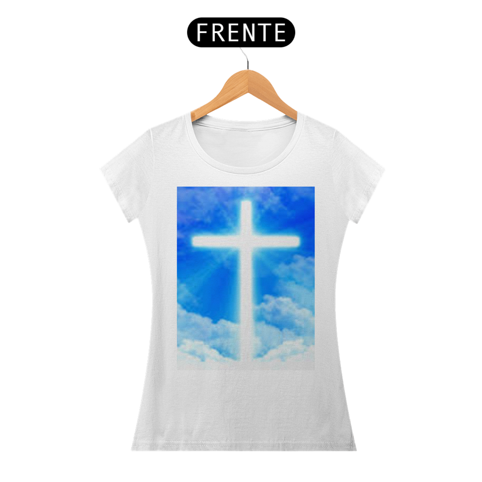 T-SHIRT JESUS CRISTO FEM