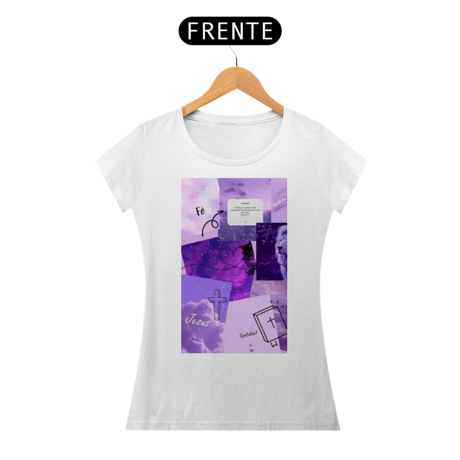 T-SHIRT JESUS CRISTO FEM