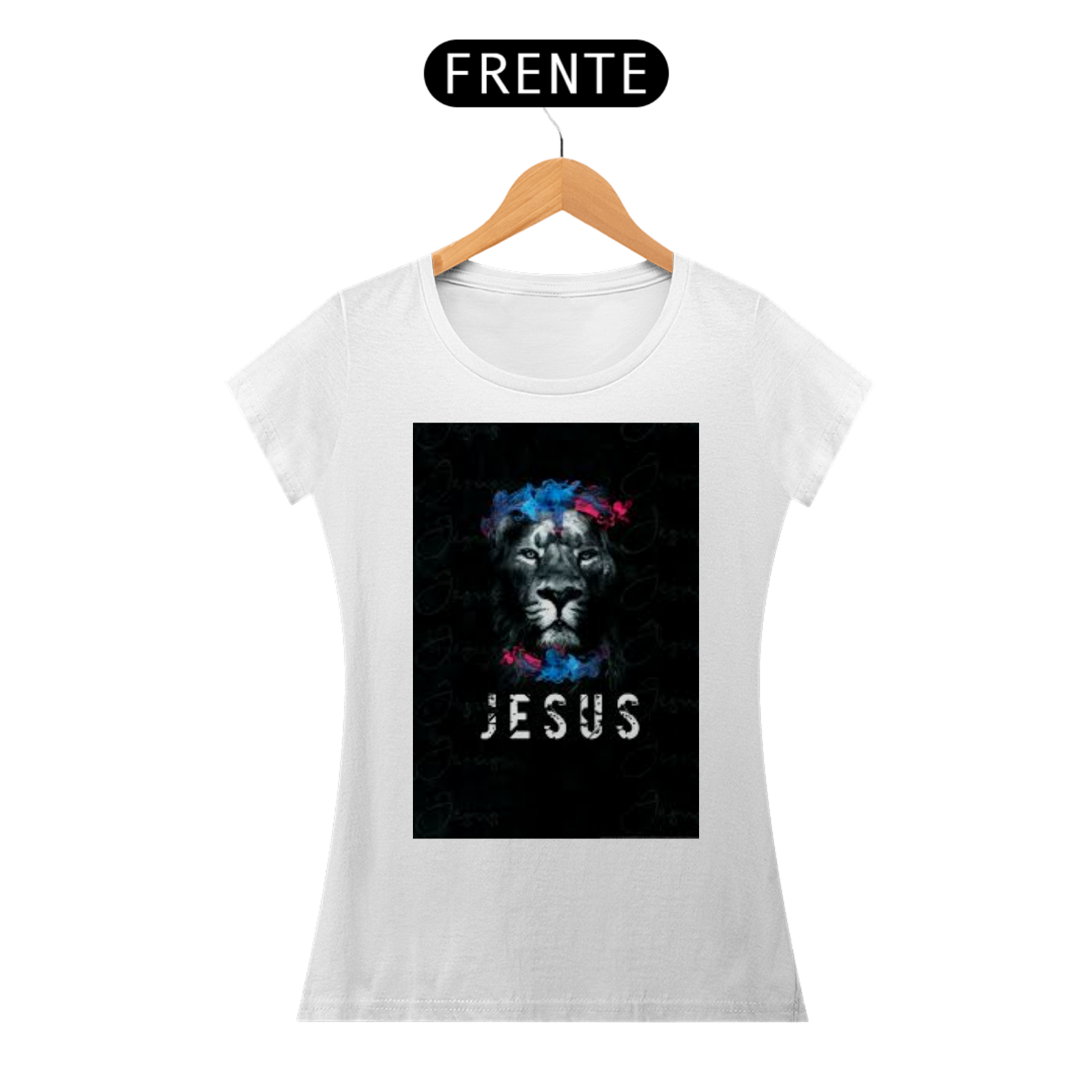 T-SHIRT JESUS CRISTO FEM