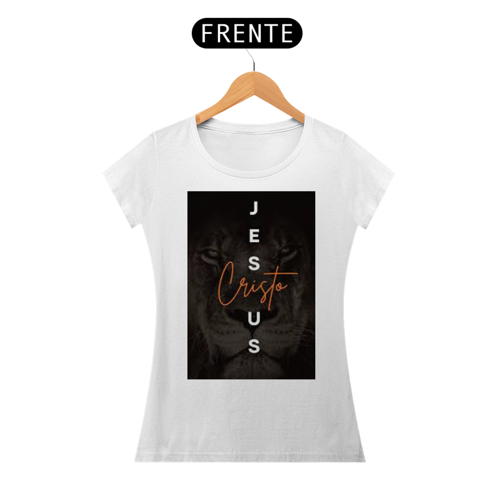 T-SHIRT JESUS CRISTO FEM