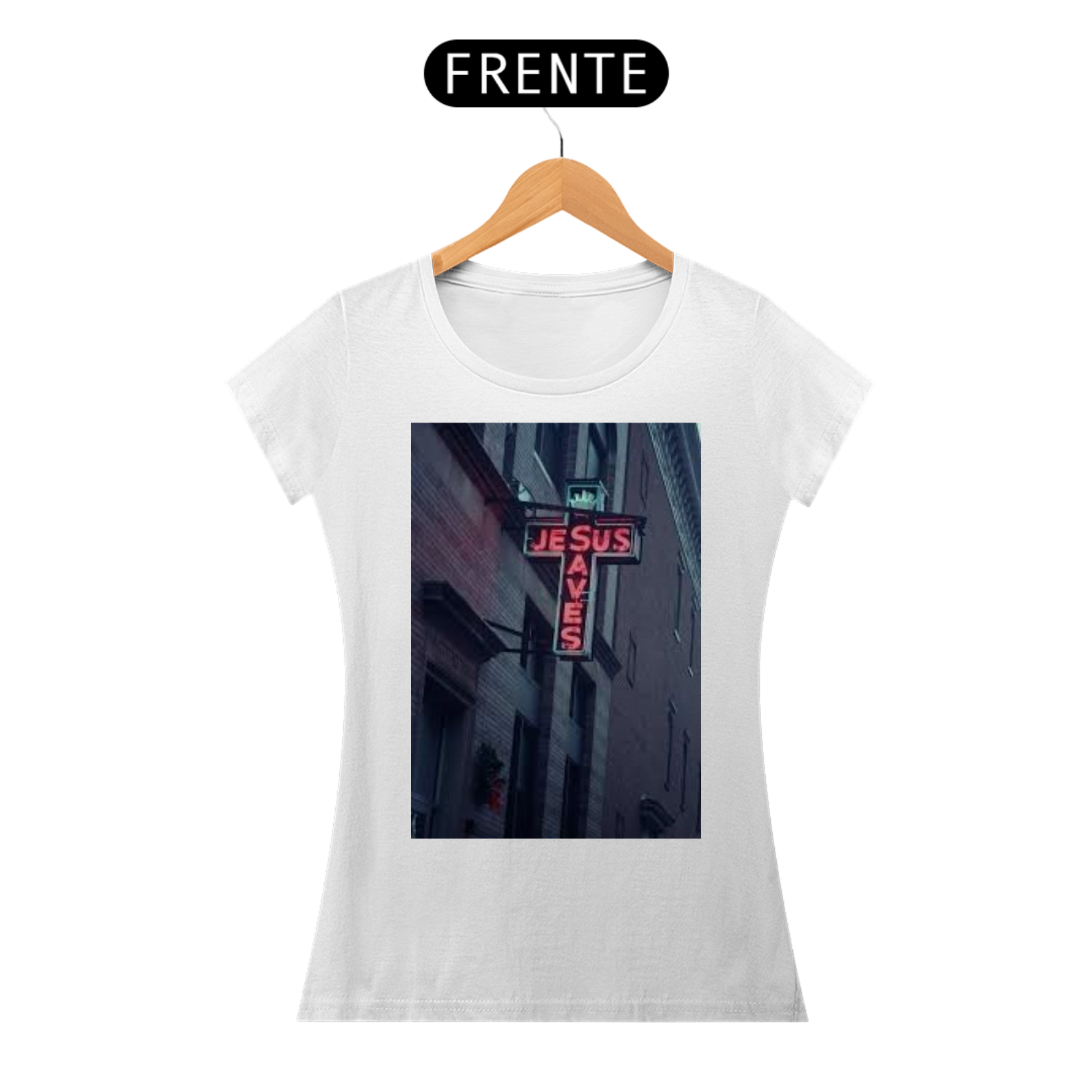 T-SHIRT JESUS CRISTO FEM