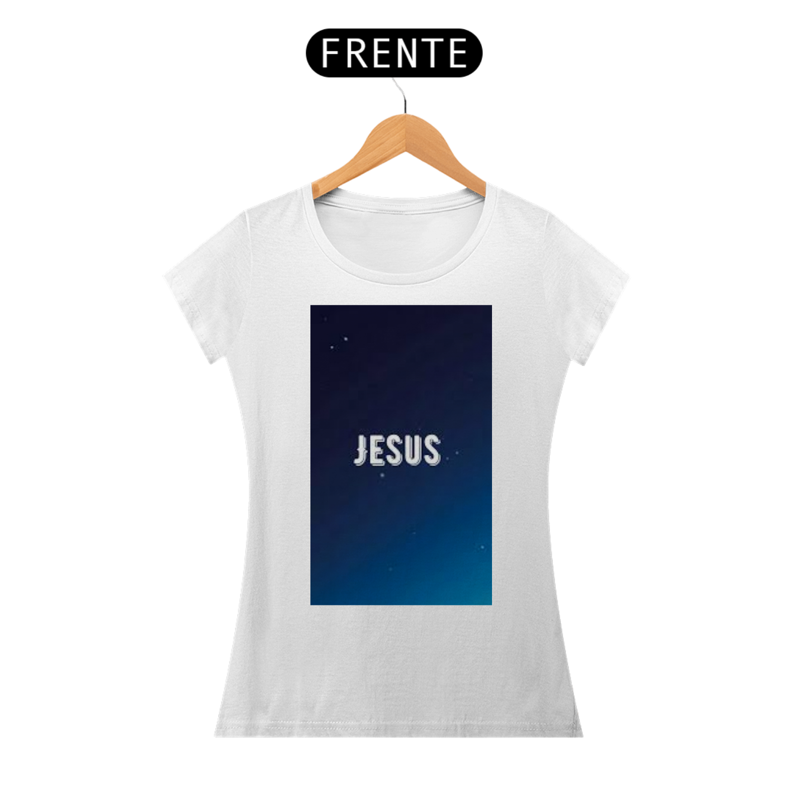 T-SHIRT JESUS CRISTO FEM