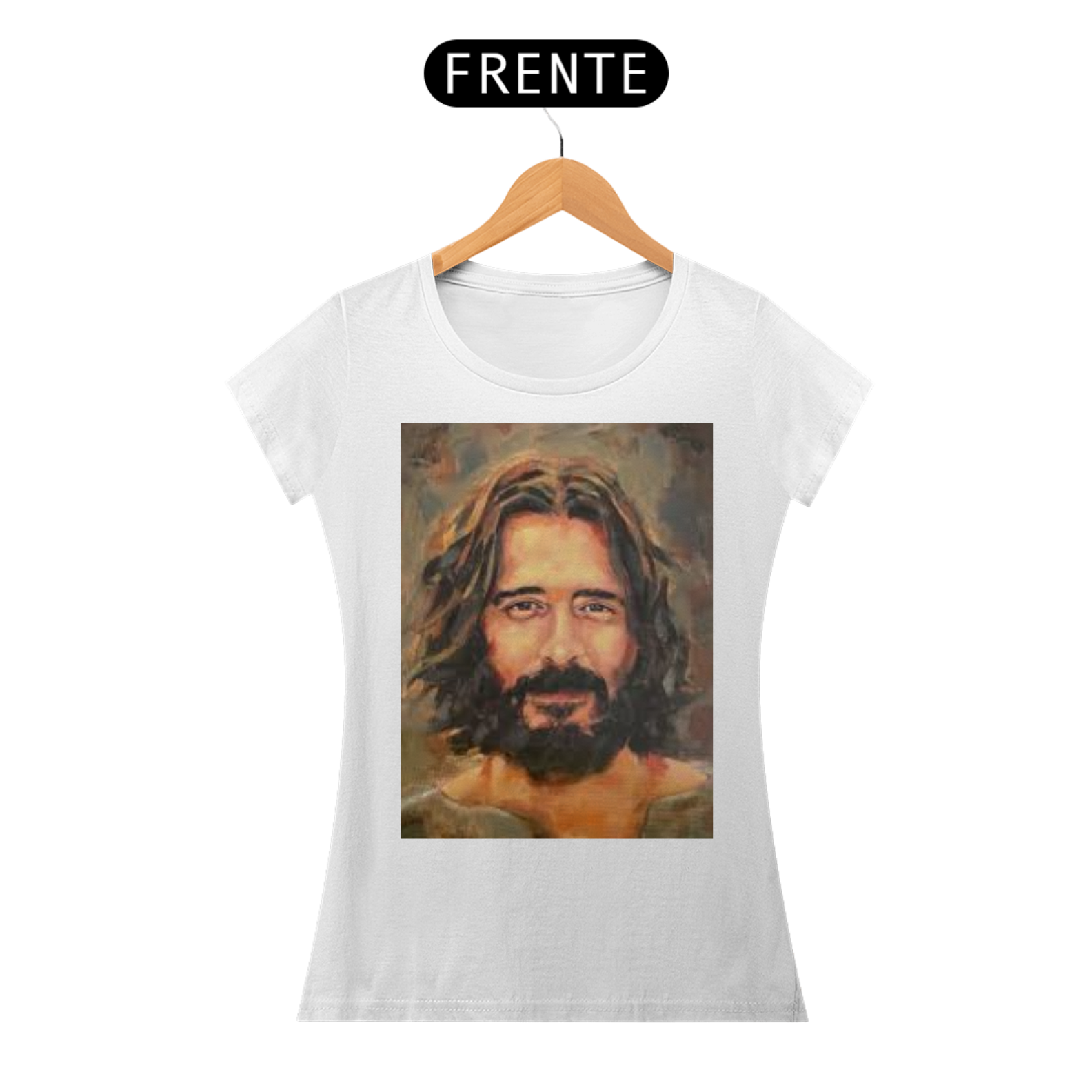 T-SHIRT JESUS CRISTO FEM