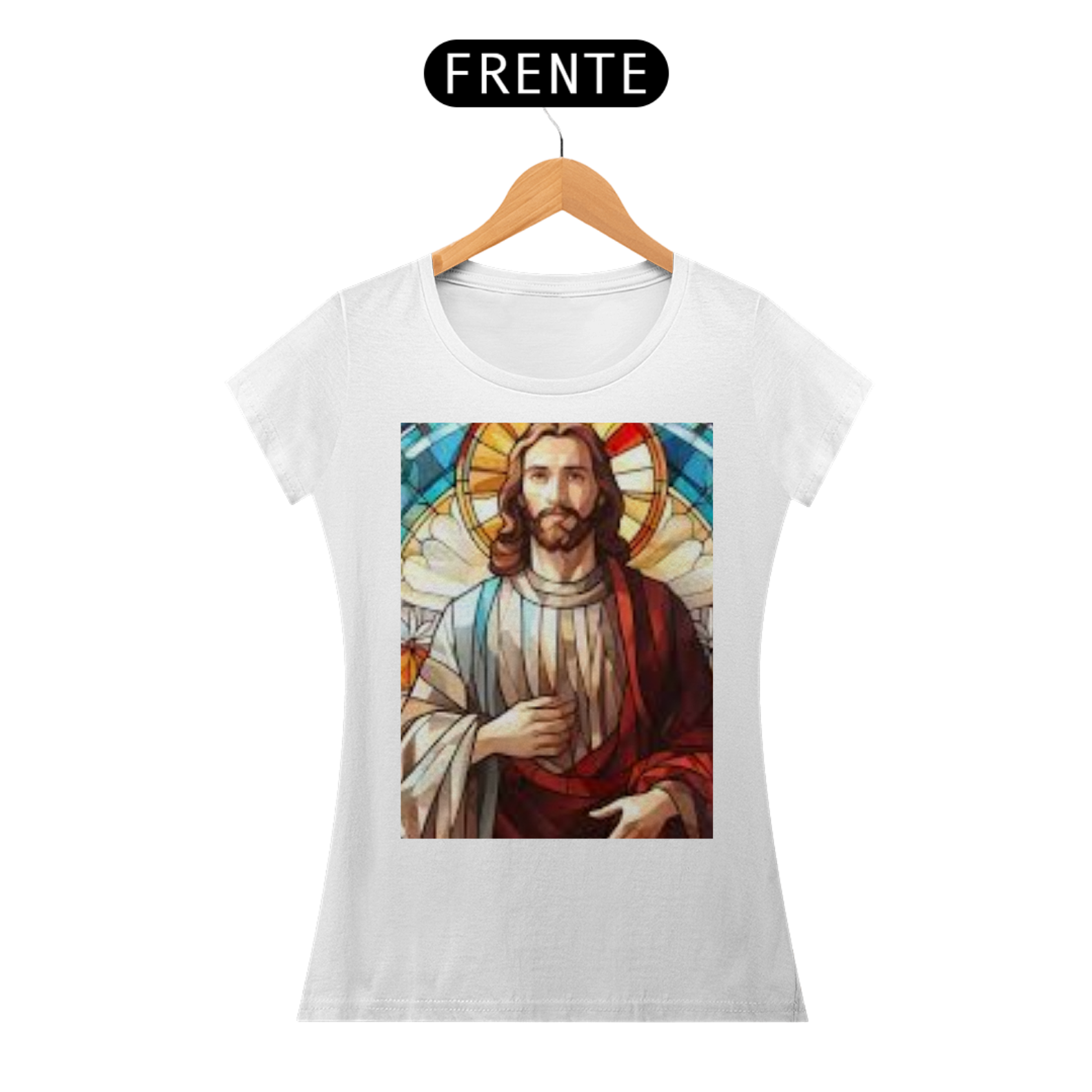 T-SHIRT JESUS CRISTO FEM