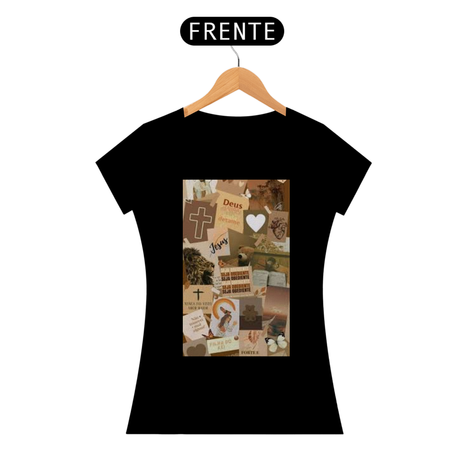 T-SHIRT JESUS CRISTO FEM