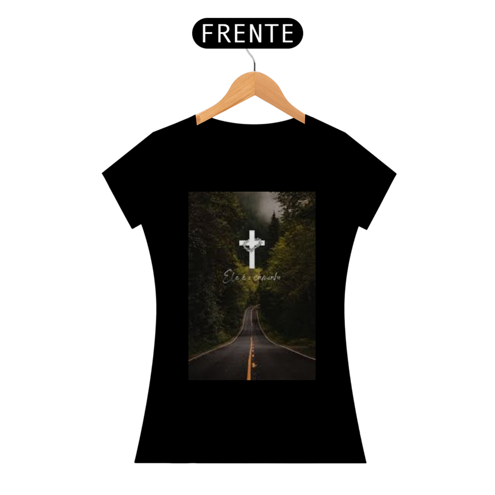 T-SHIRT JESUS CRISTO FEM