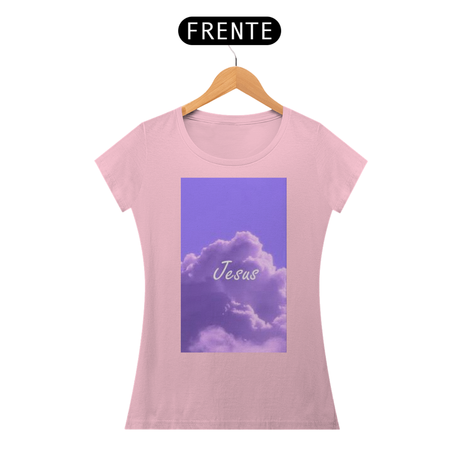 T-SHIRT JESUS CRISTO FEM