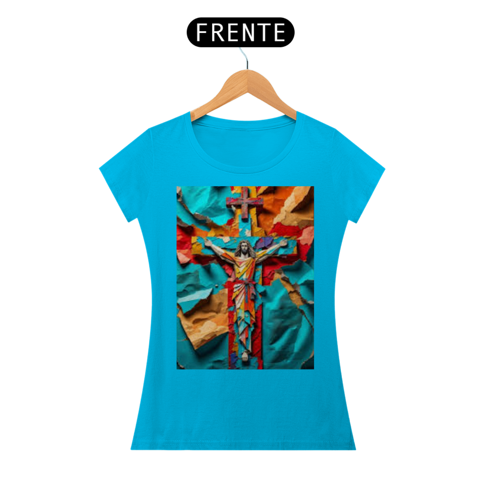 T-SHIRT JESUS CRISTO FEM