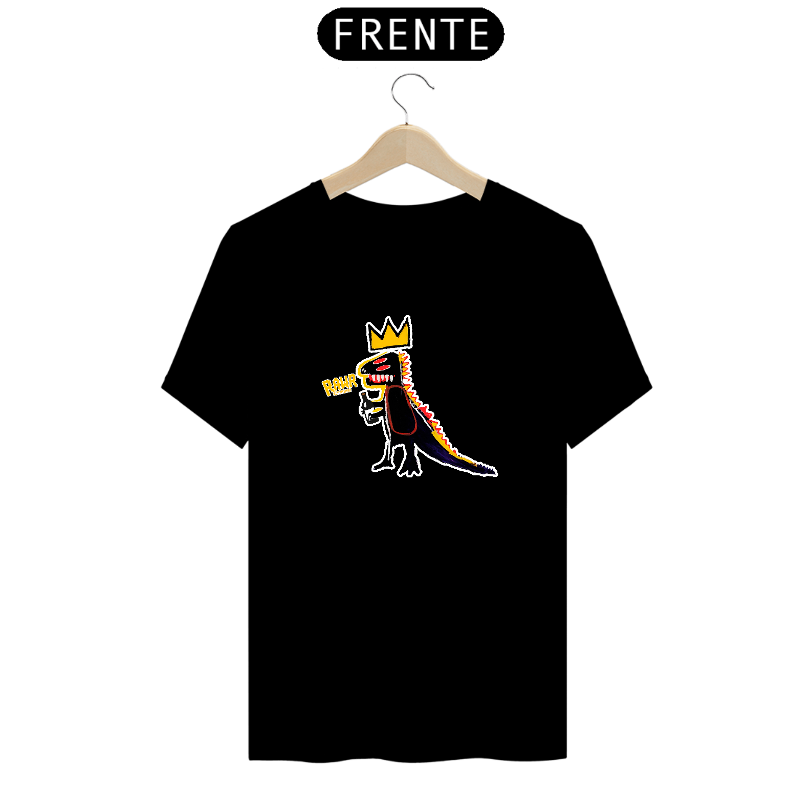 Nome do produto  Camiseta Basquiat Winosaur