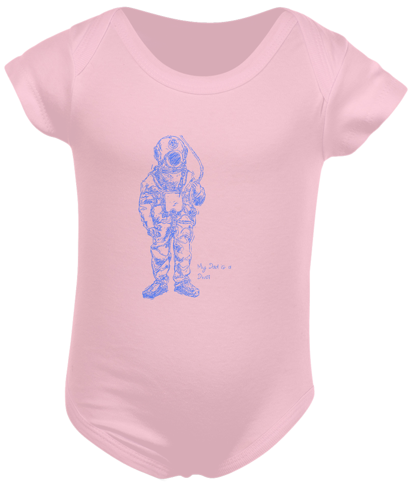 baby - My dad is diver