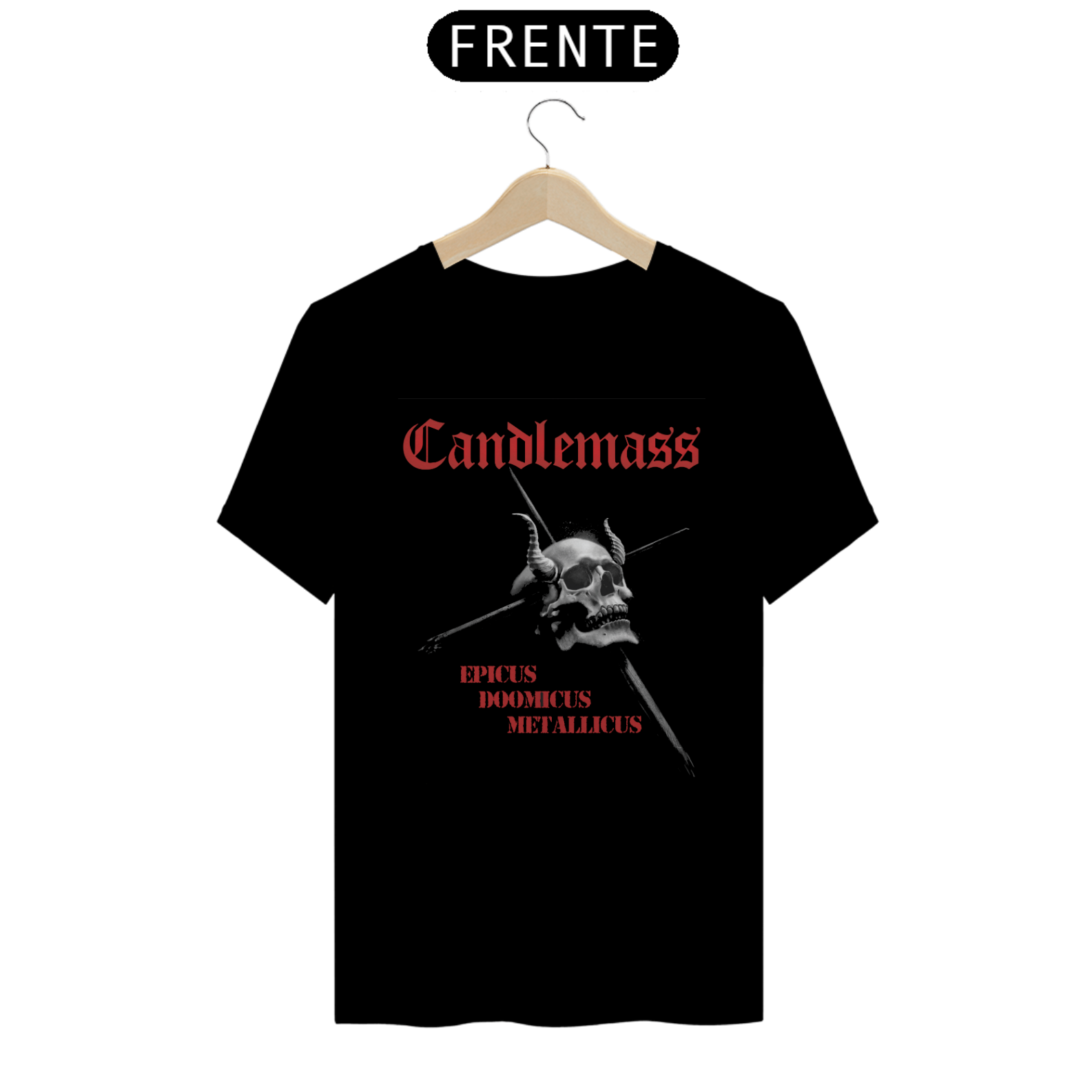 Nome do produto: Camiseta Candlemass Epicus Doomicus Metallicus
