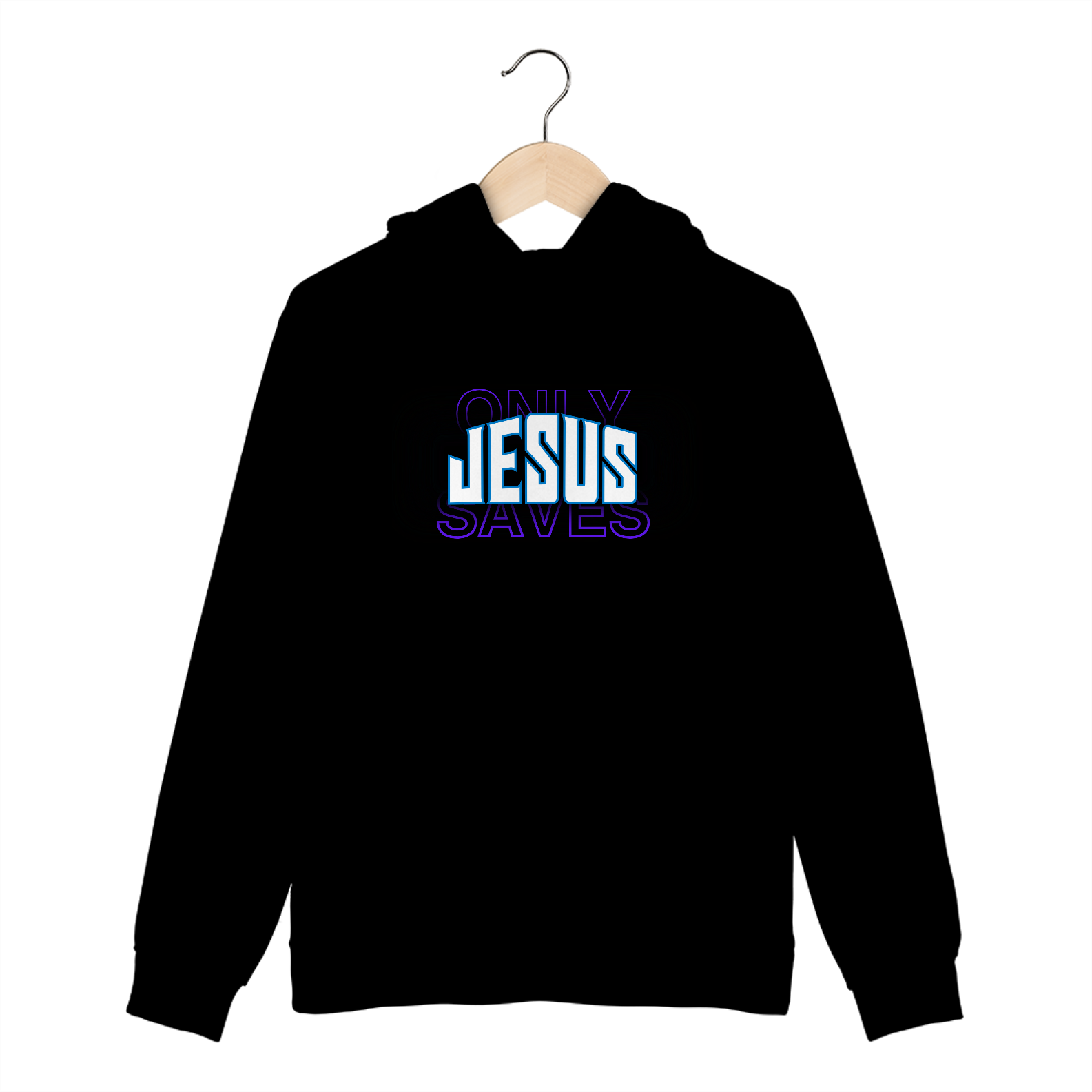 Moletom Canguru - Only Jesus saves