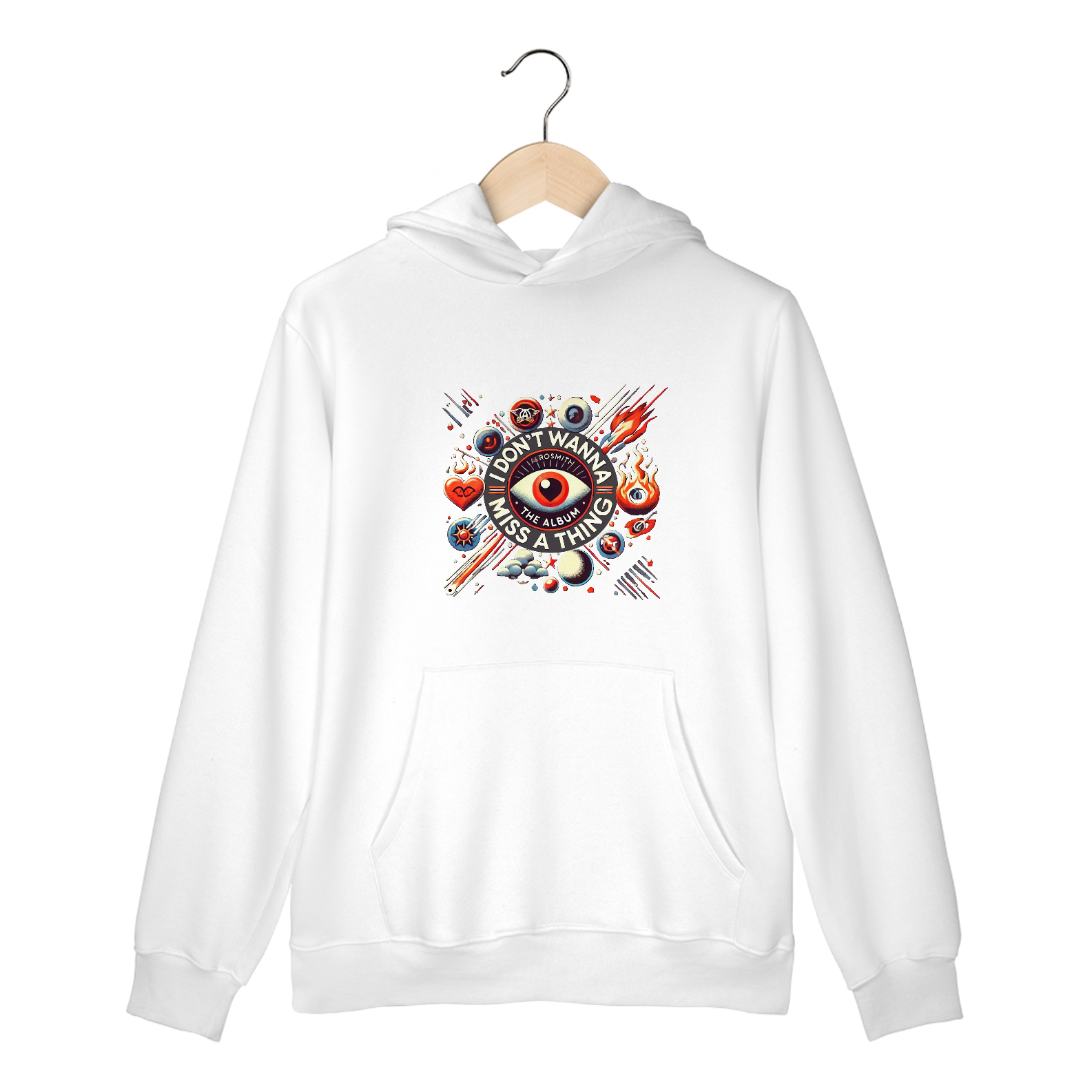 Moletom Canguru I Don't Wanna Miss A Thing