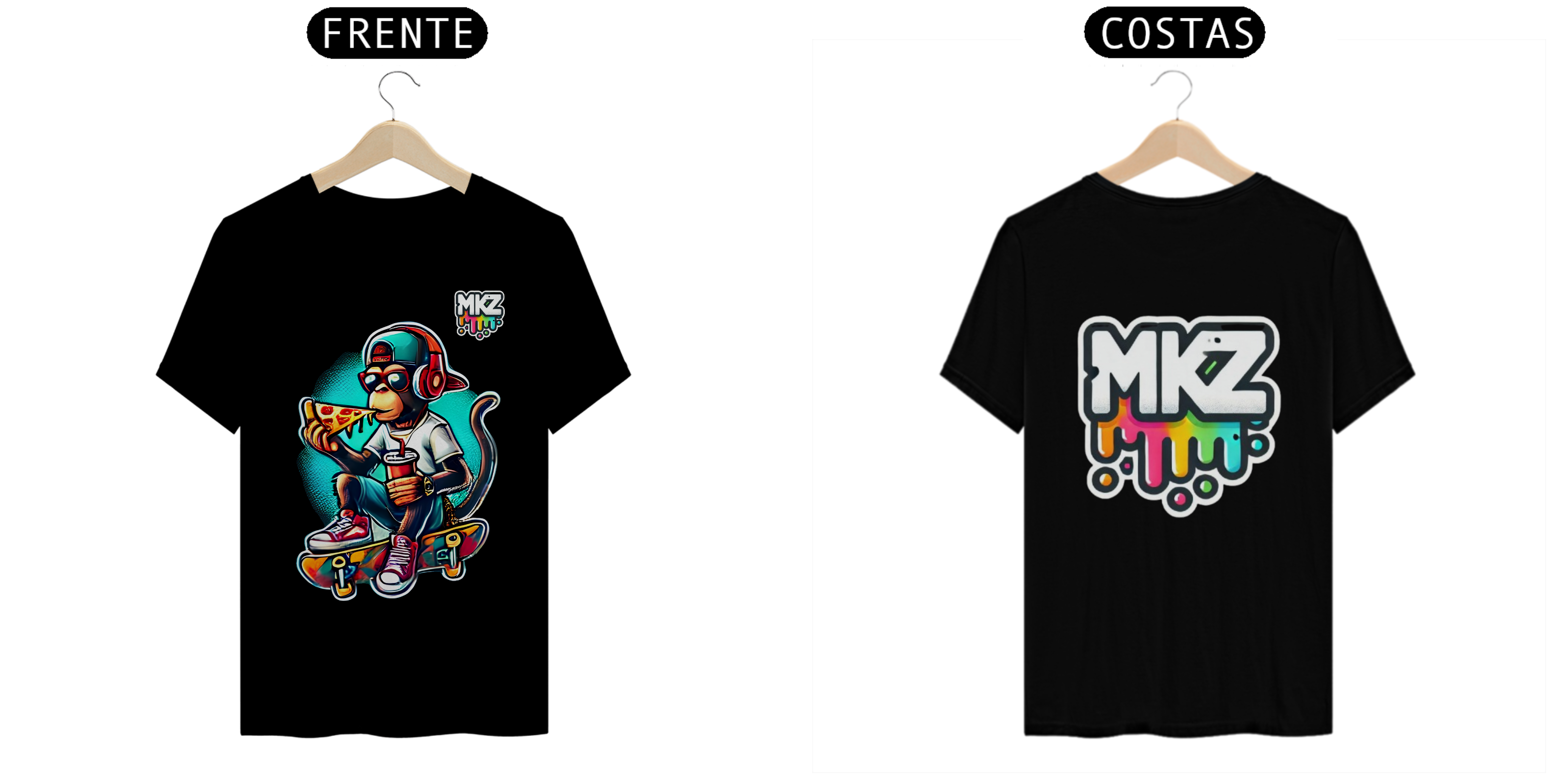 camiseta clássica mkz
