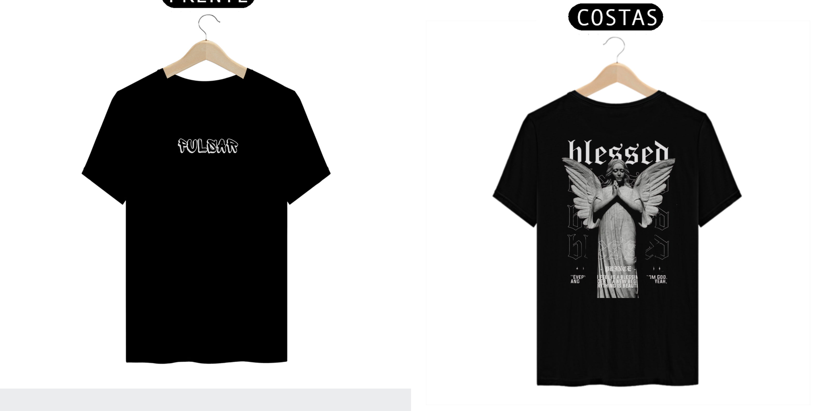 Camiseta  T-Shirt Quality Blessed