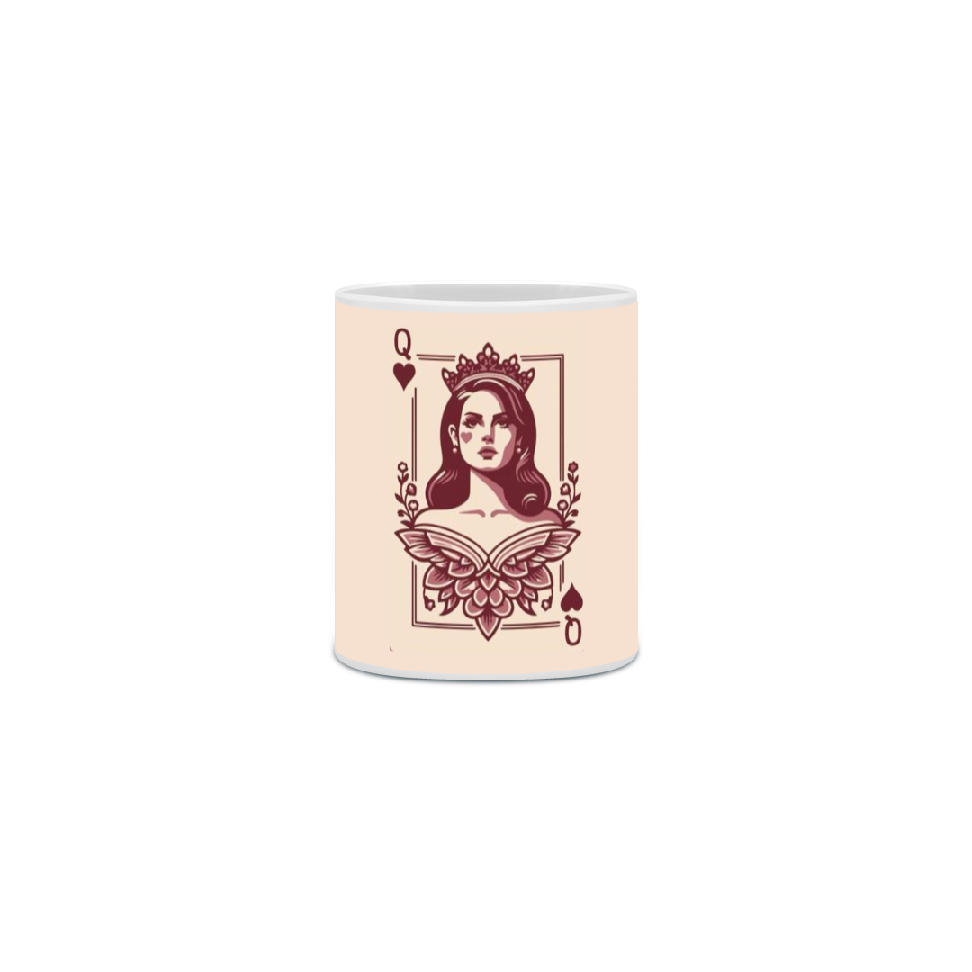 Nome do produto:  Caneca Personalizada - Lana Del Rey Pôquer