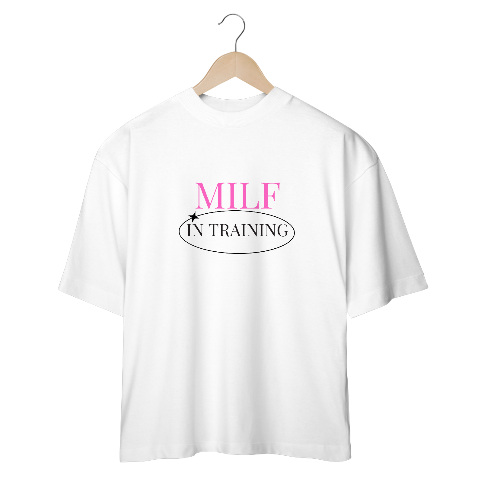 Camiseta Oversized - Milf In Training