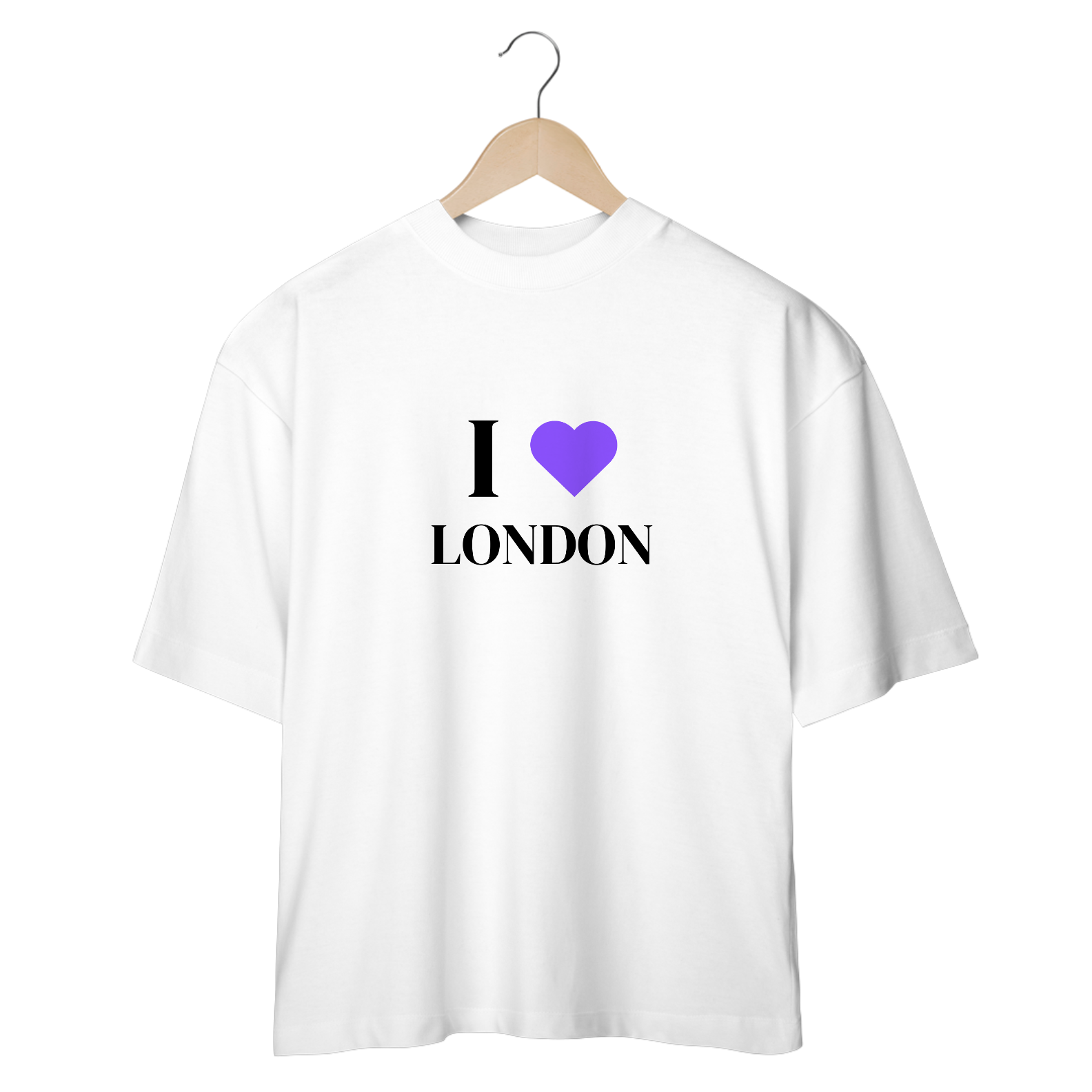 Camiseta Oversized - I Love London