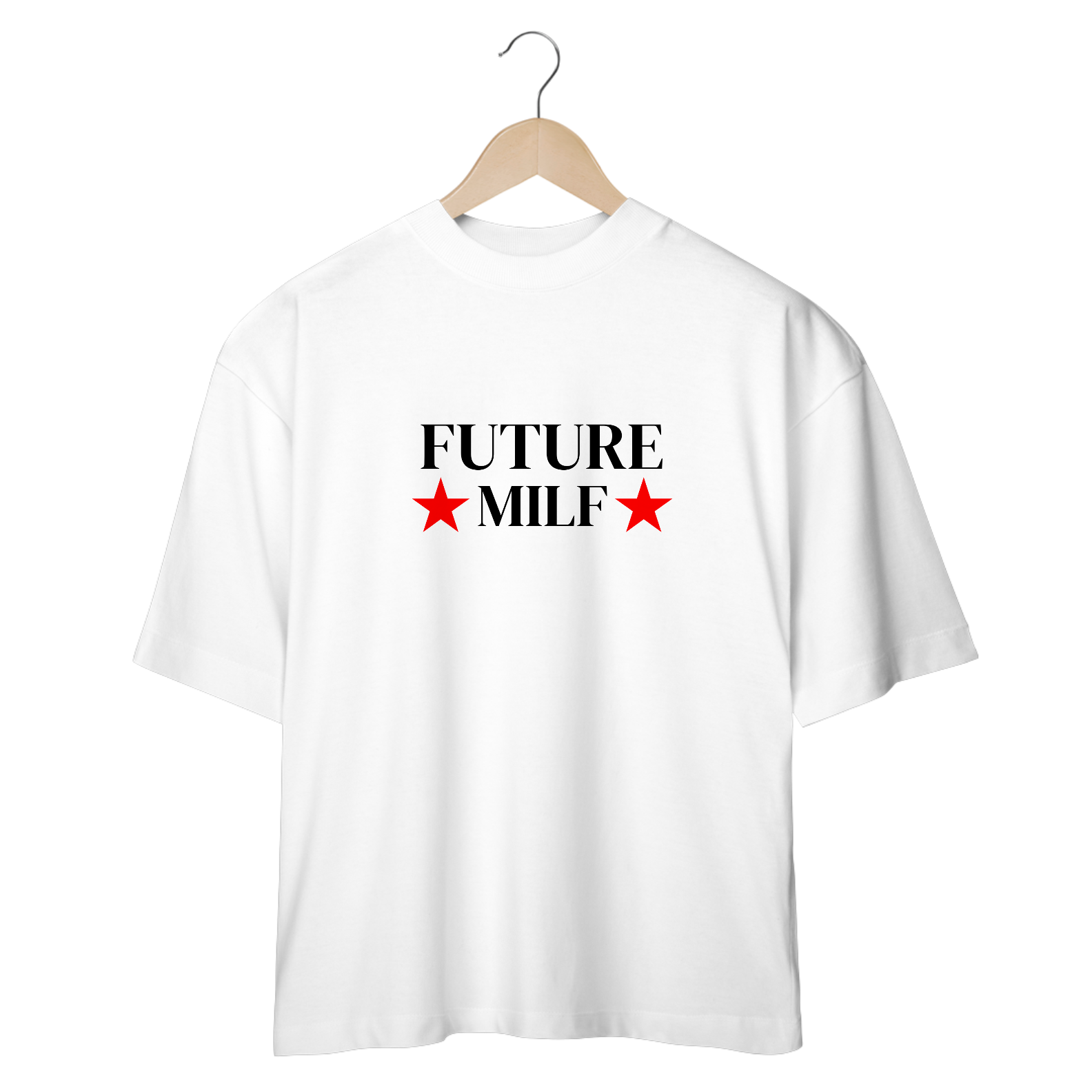 Camiseta Oversized - Future Milf