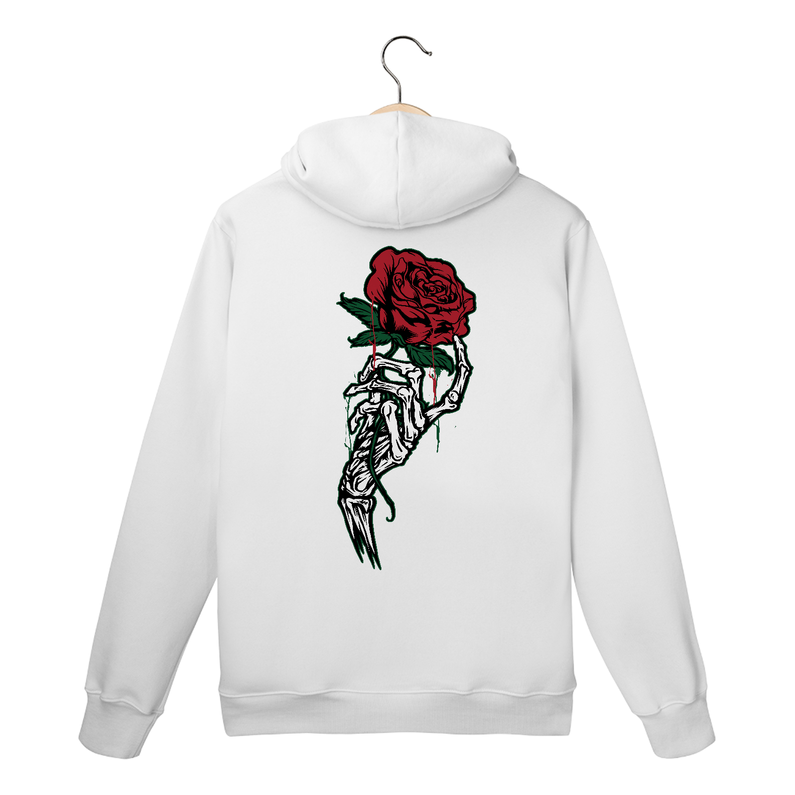 Moletom Flower Canguru