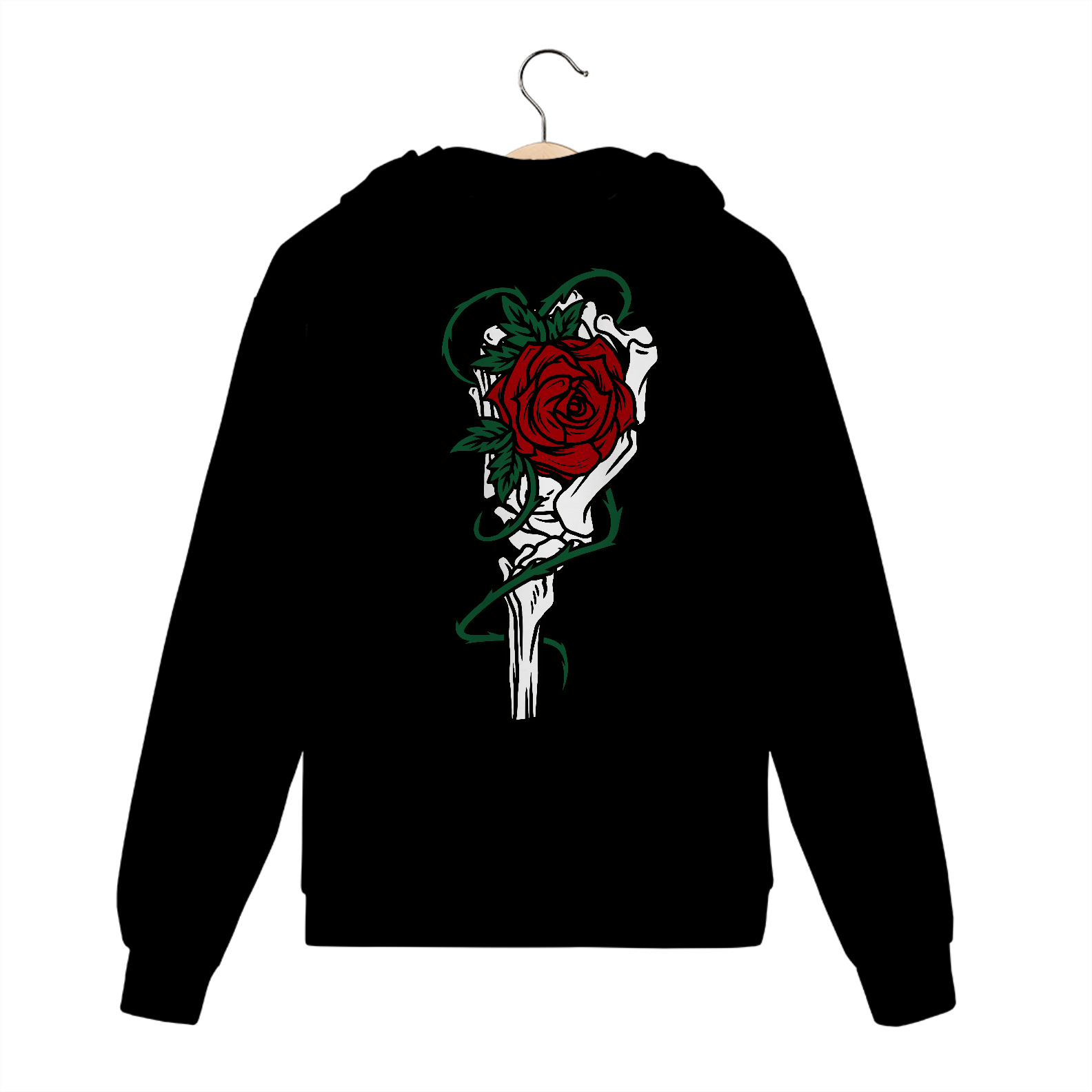 Moletom Flower com Zíper