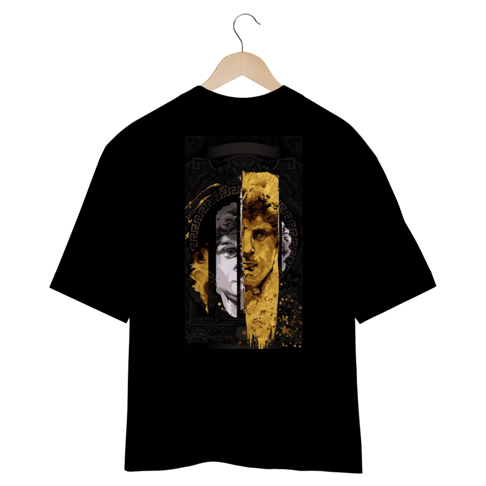 Camiseta Oversized Duality – Drop Gods of Olympus