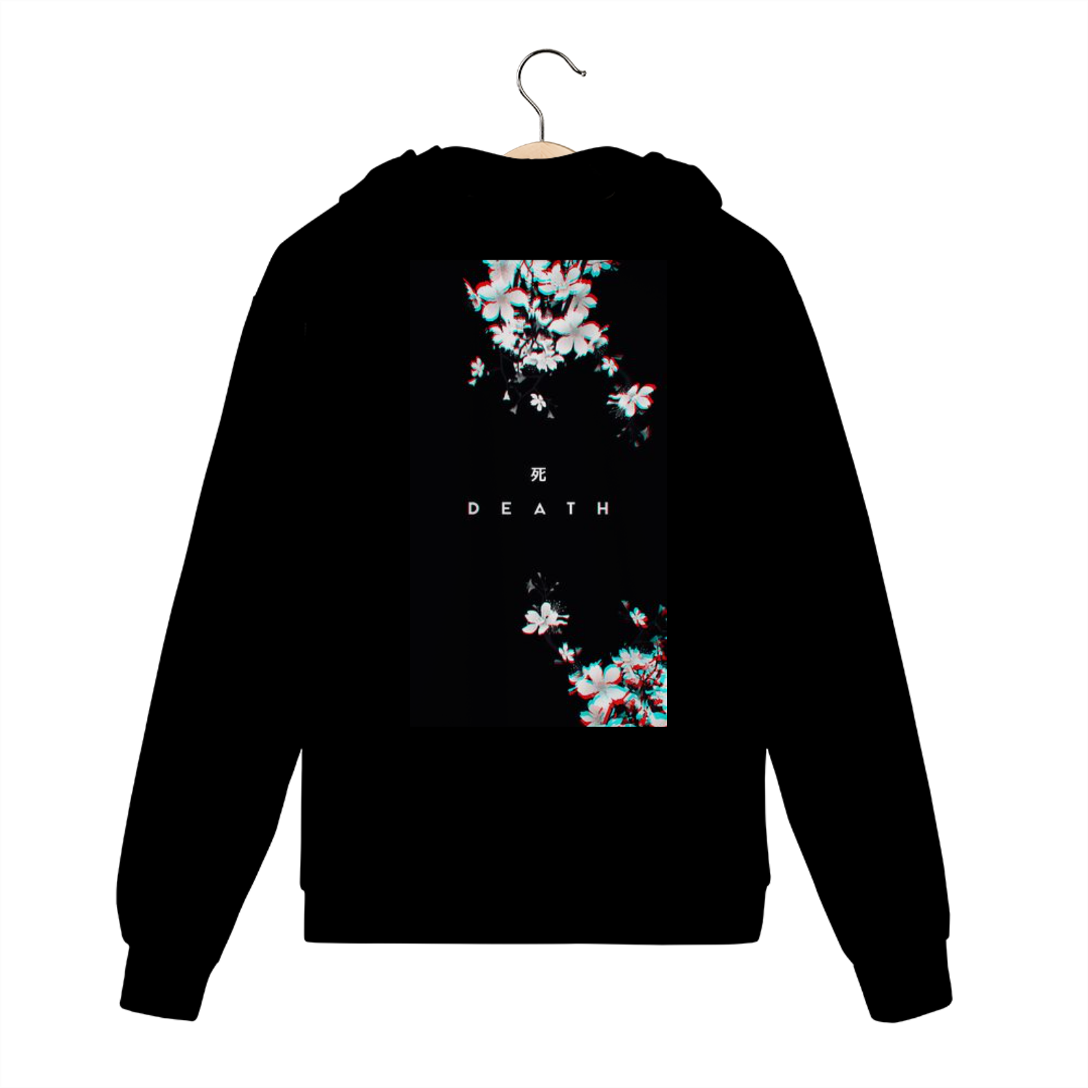 Moletom Death & Blooms – Drop ENFRENTE