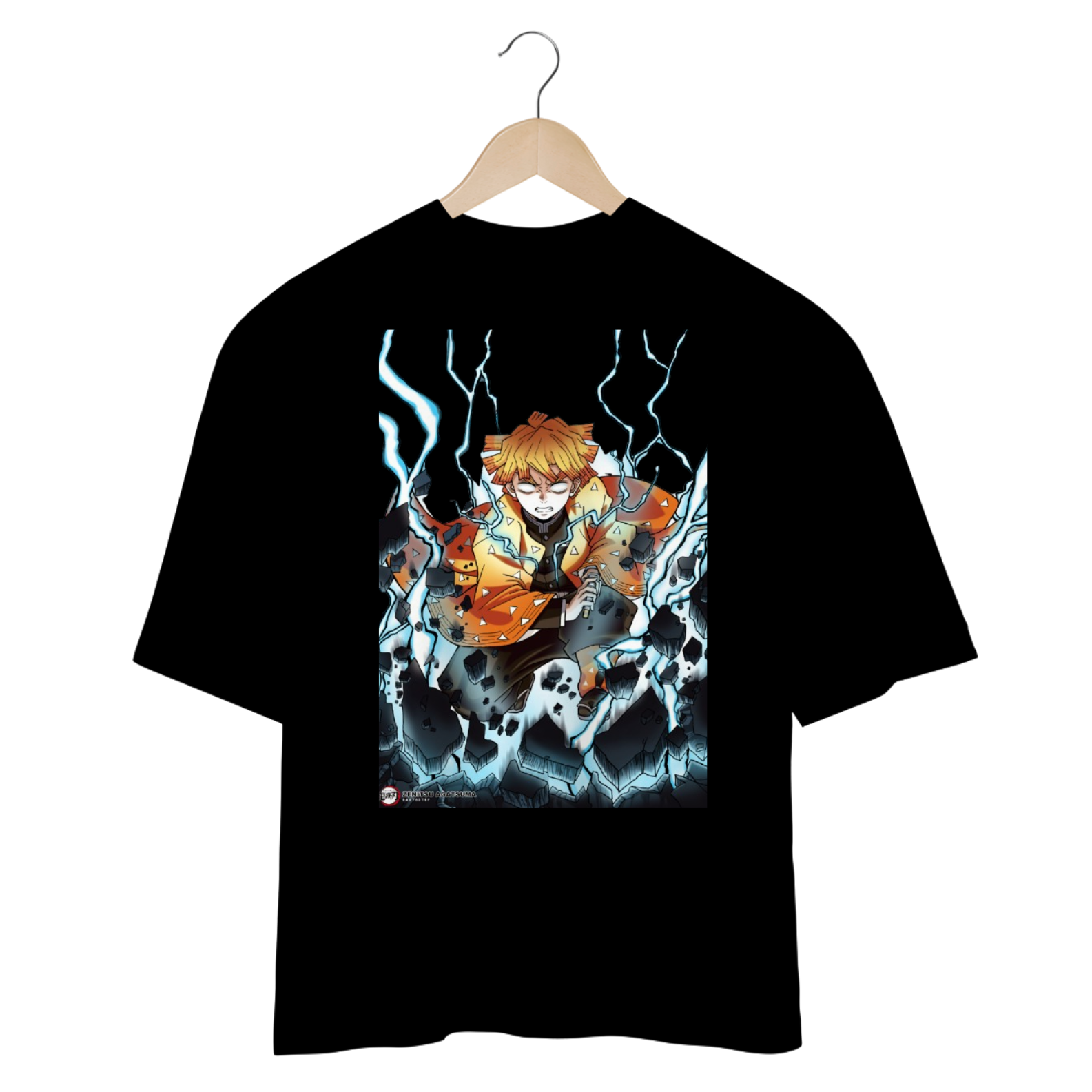 Camieta Oversized Zenitsu