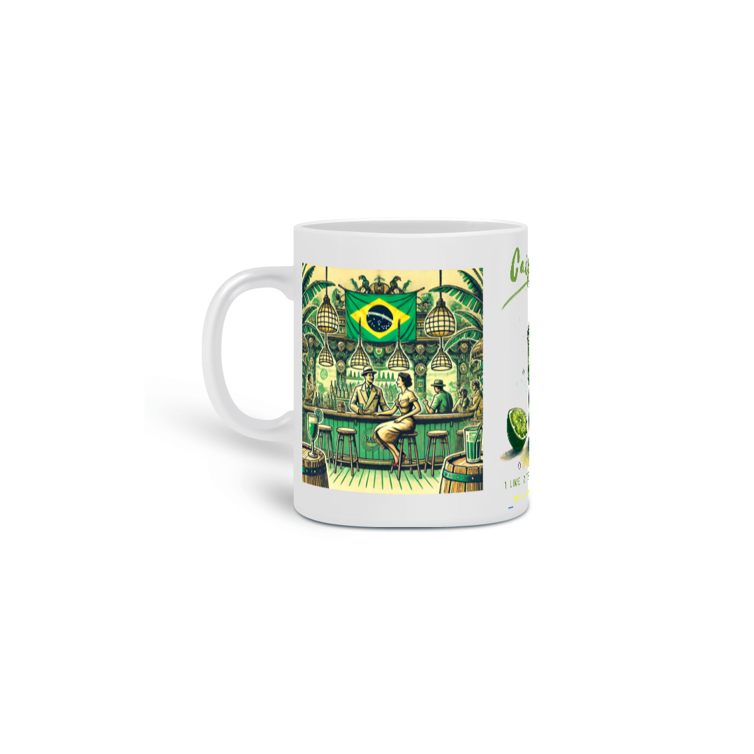 Caneca Caipirinha - O Toque Brasileiro Perfeito para Sua Bebida Favorito
