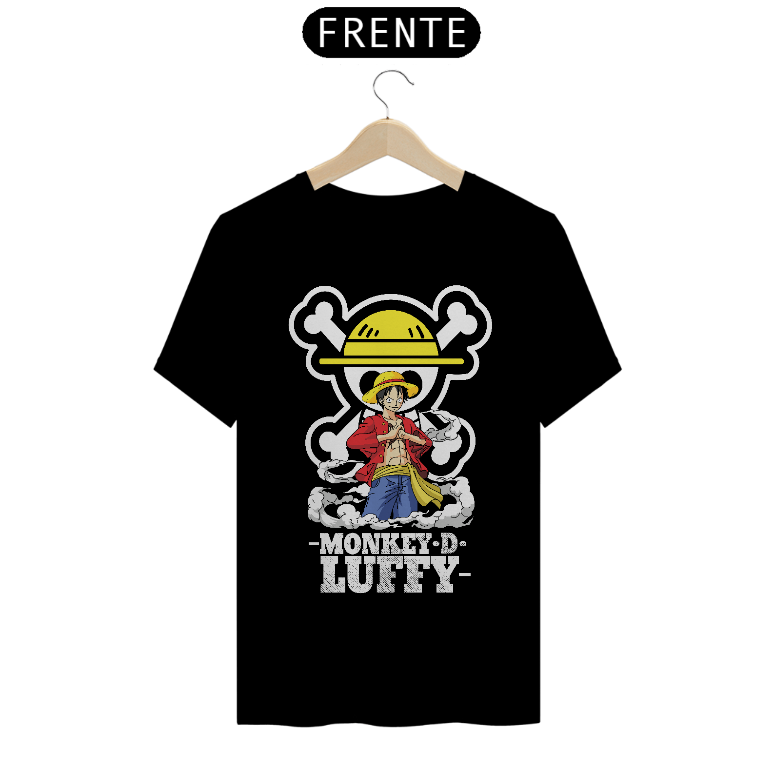 Camiseta Luffy Chapeu De Palha - One Piece