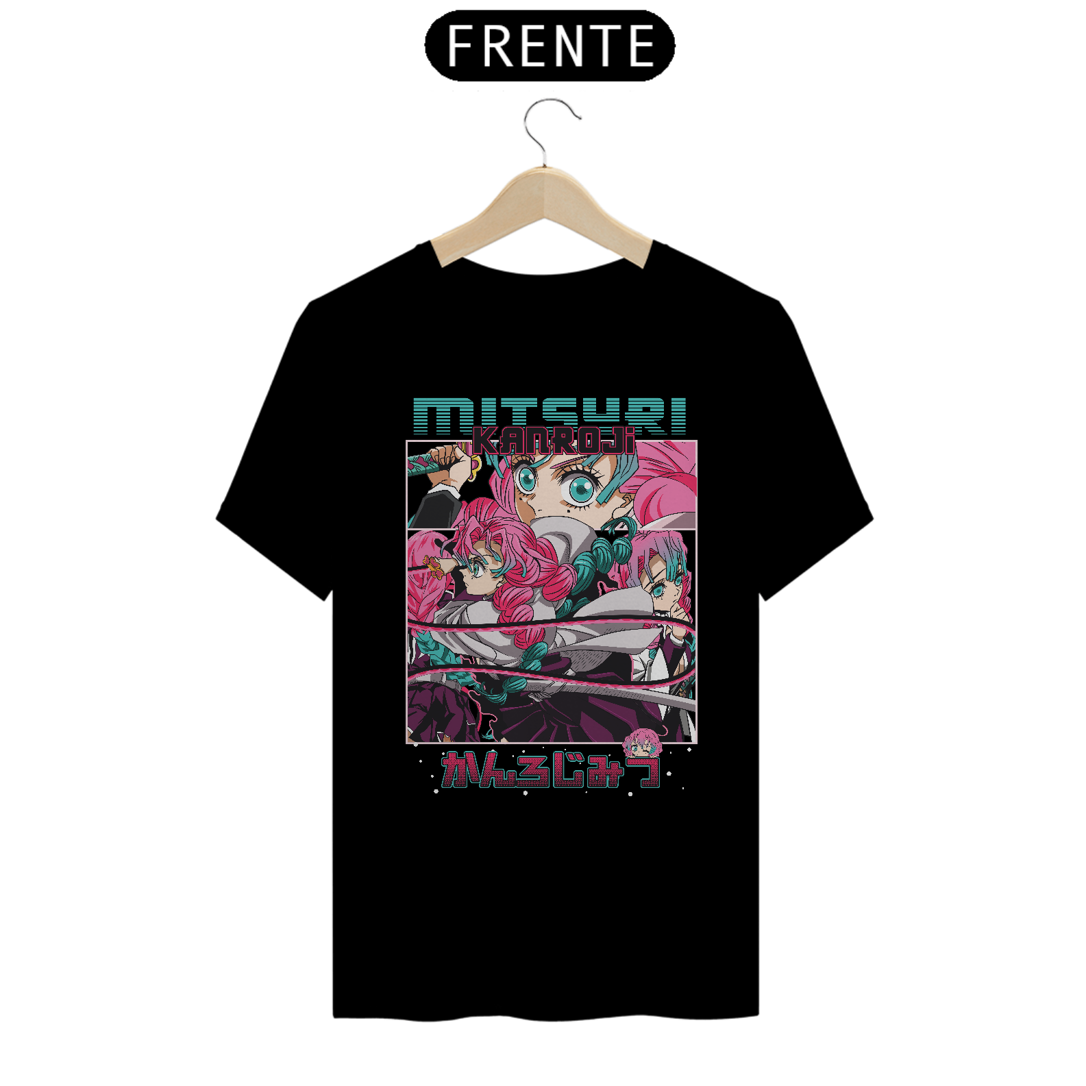 Camiseta Mitsuri Kanroji - demon slayer