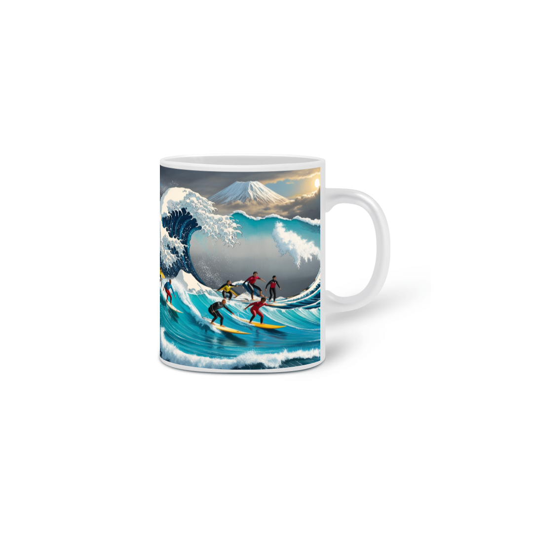 caneca a grande onda
