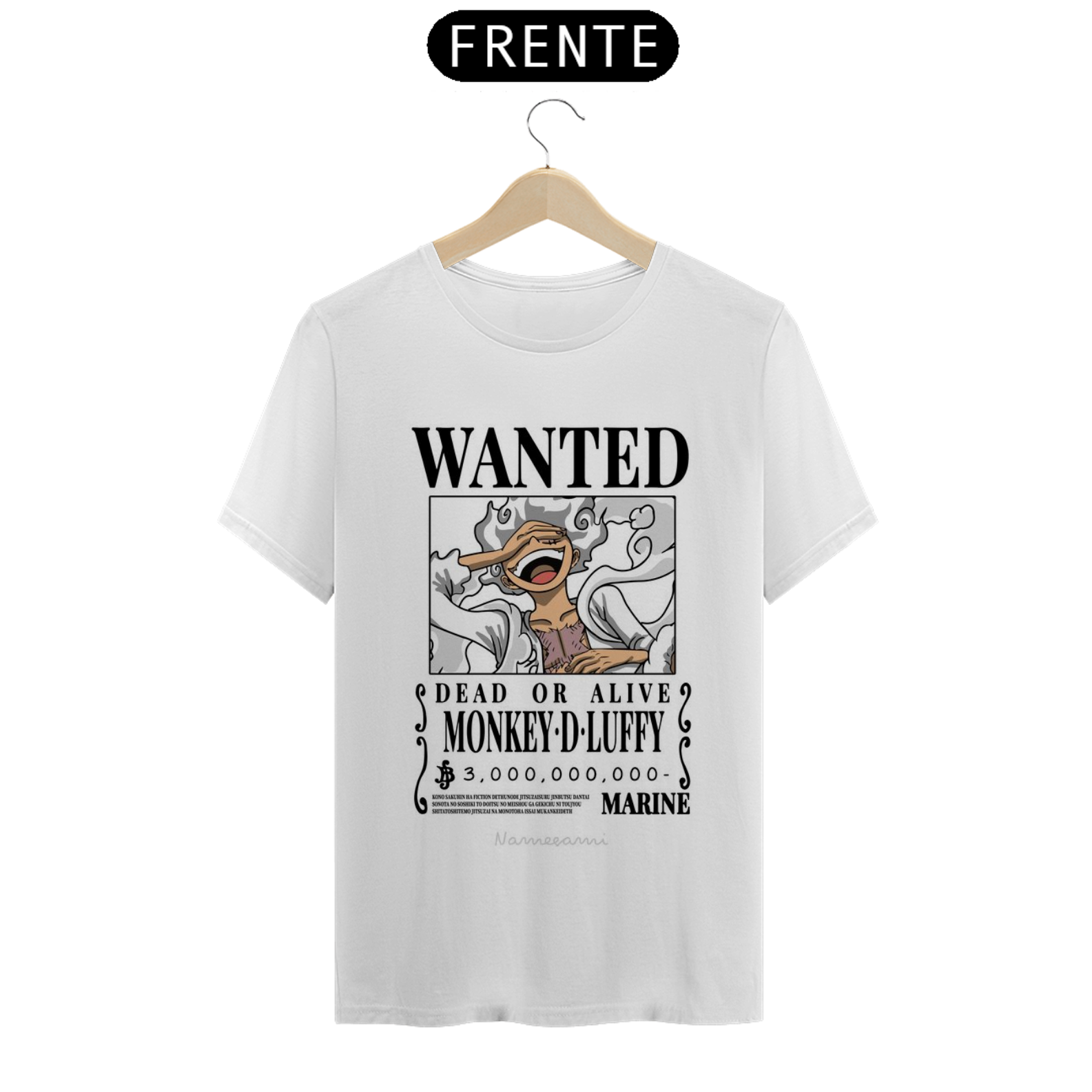 Nome do produto: Luffy Gear 5 Cartaz de Procurado