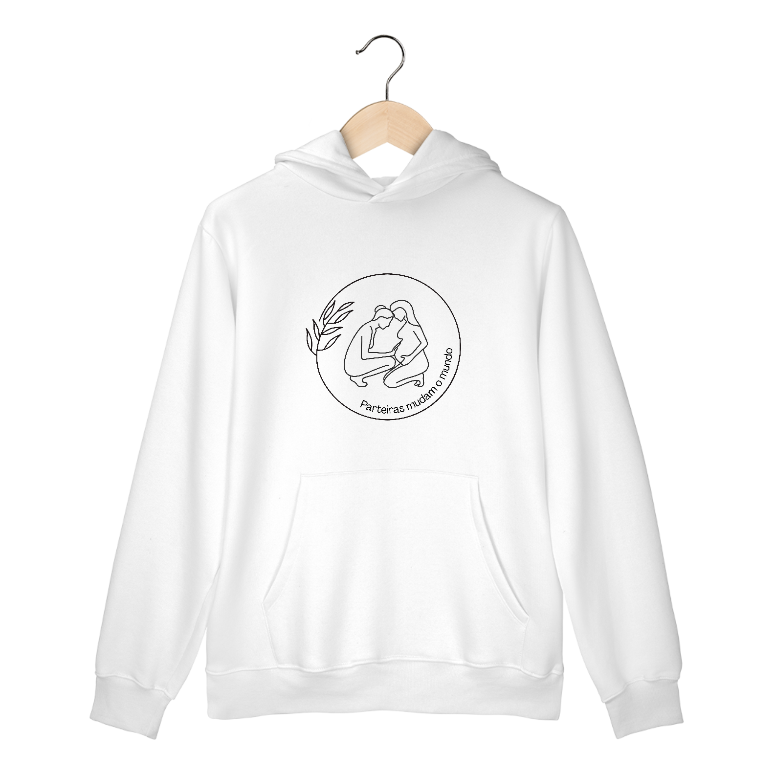 Moletom Canguru - Parteiras mudam o mundo