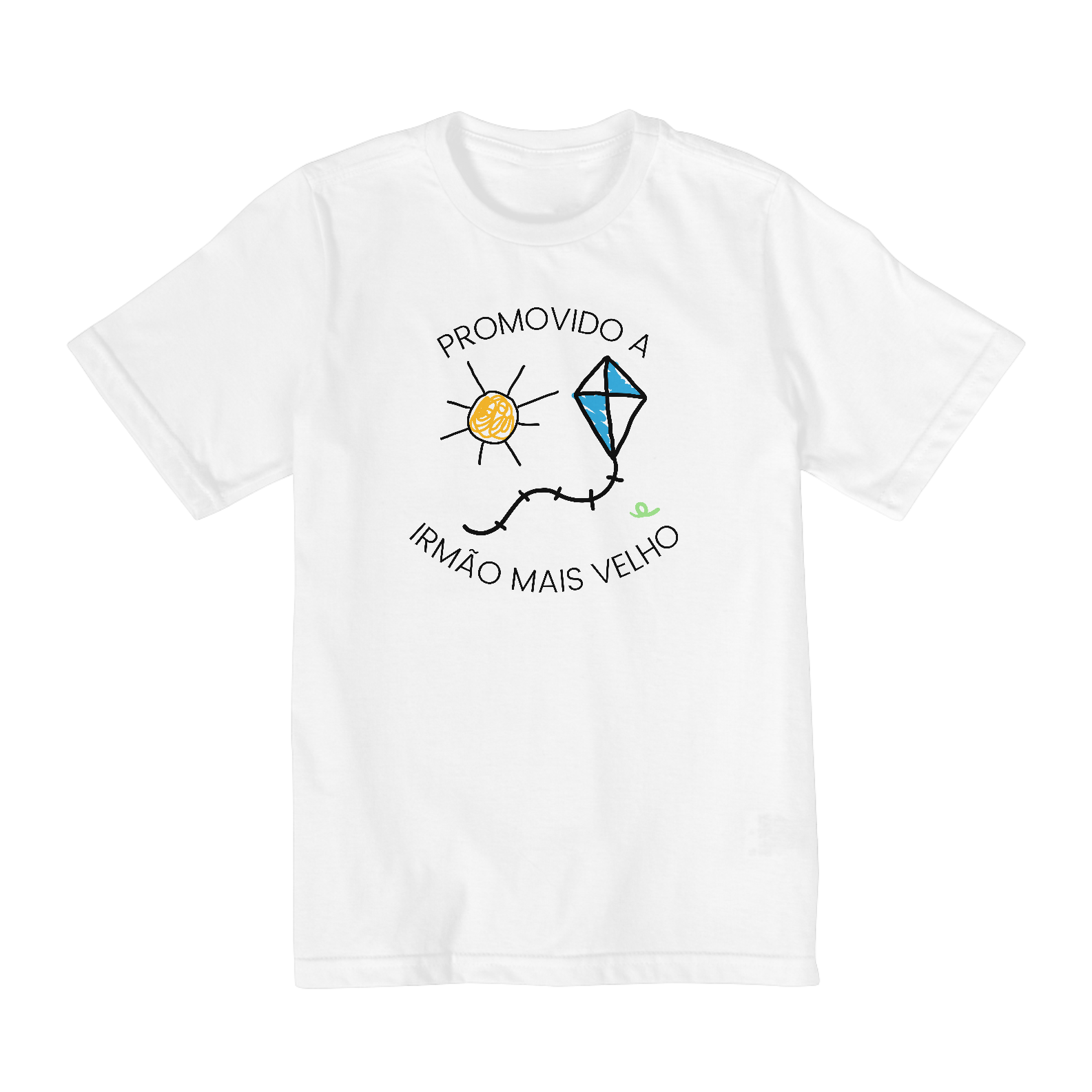 Camiseta Infantil (10 a 14) - Promovido a irmão mais velho