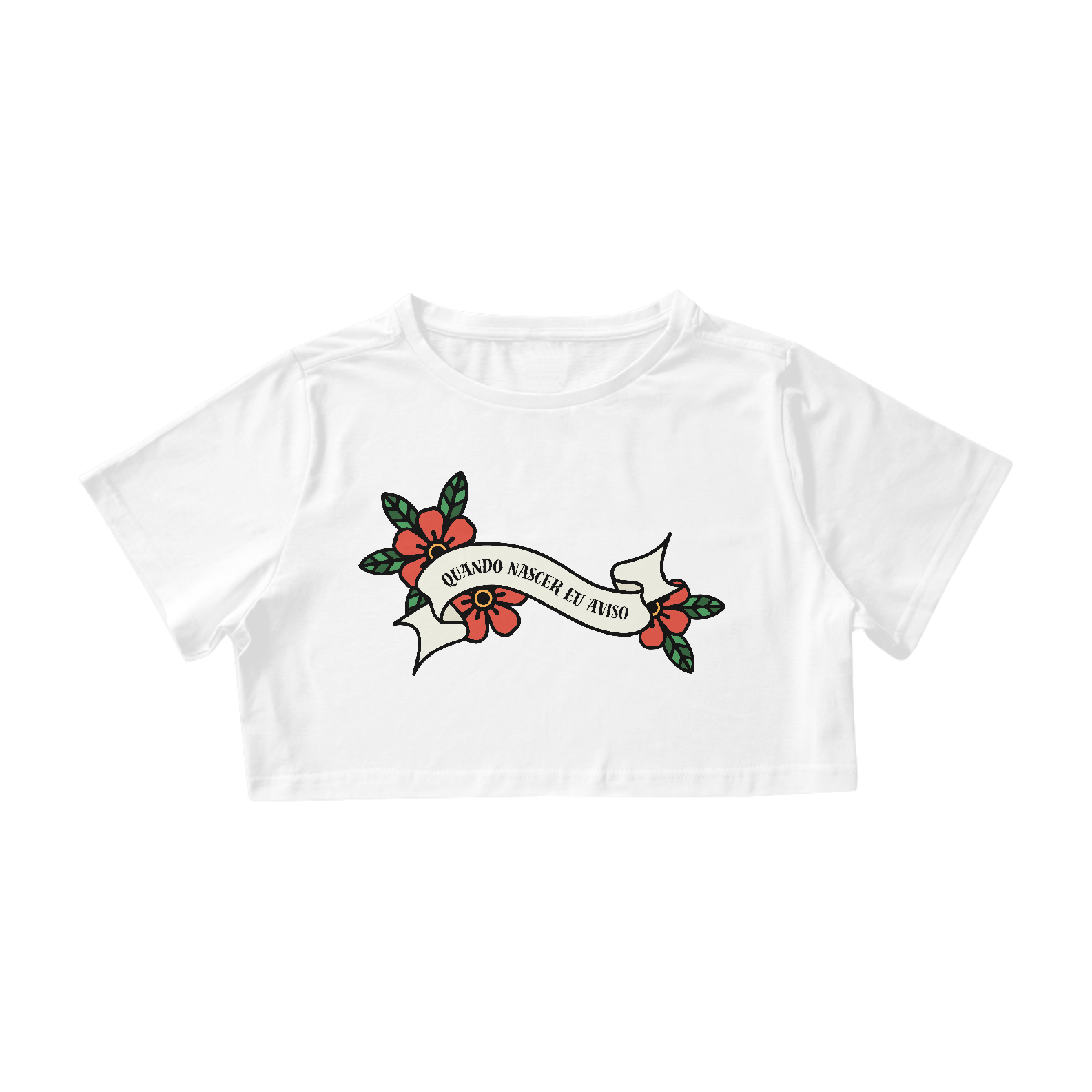 Cropped - Faixa quando nascer eu aviso