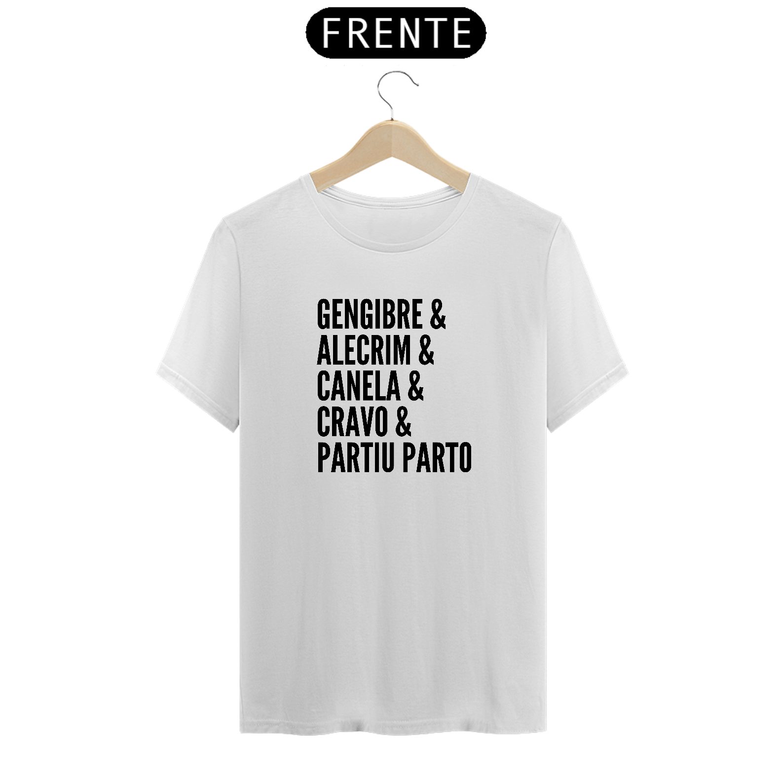 T-shirt - Ervas partiu parto