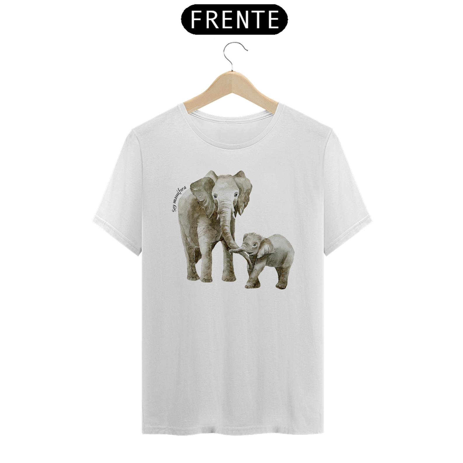 T-shirt Mamíferas - Elefante