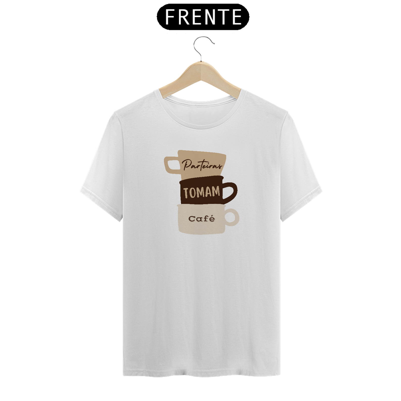 T-shirt - Parteiras tomam café