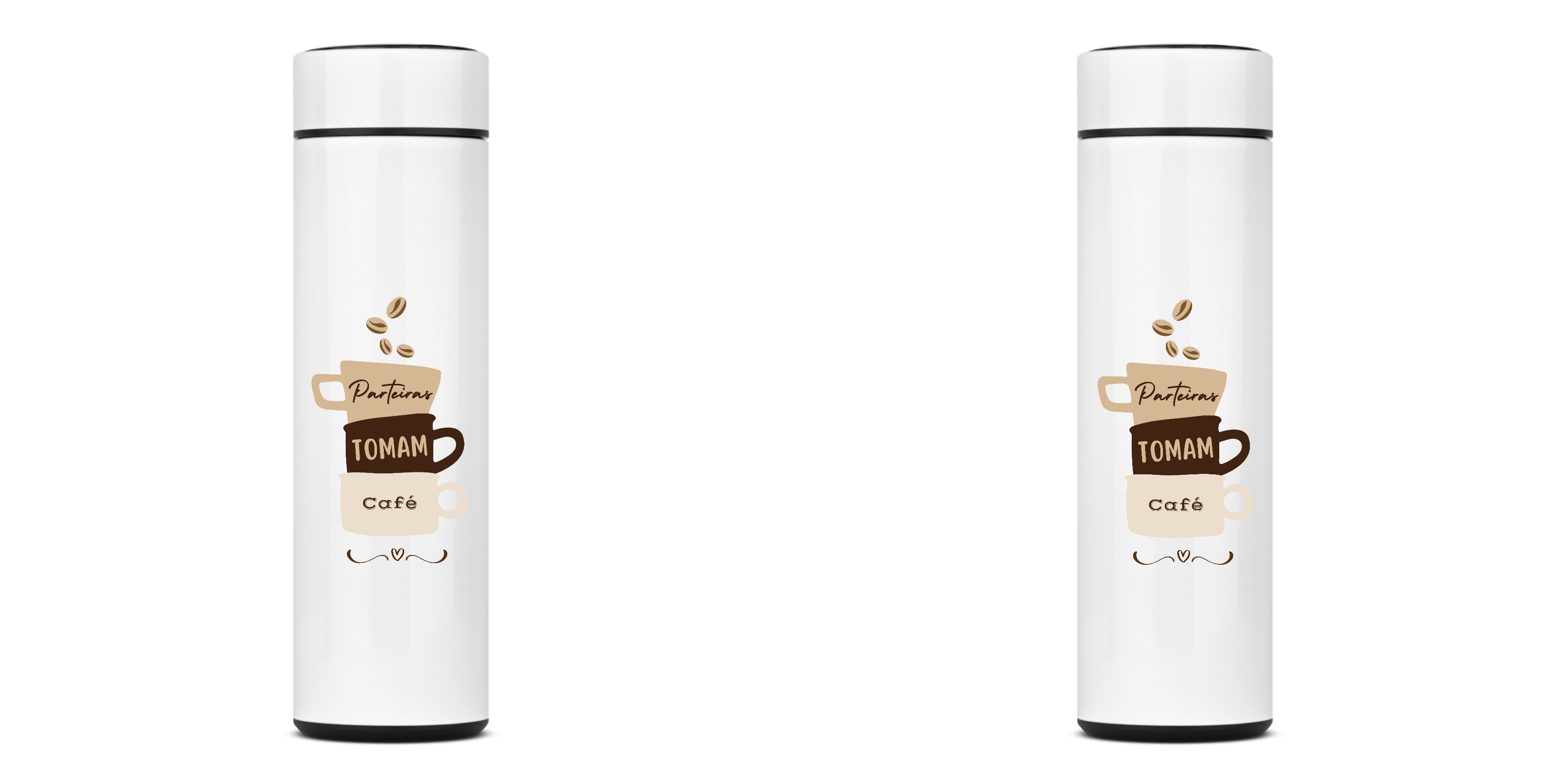 Garrafa Térmica - Parteiras tomam café