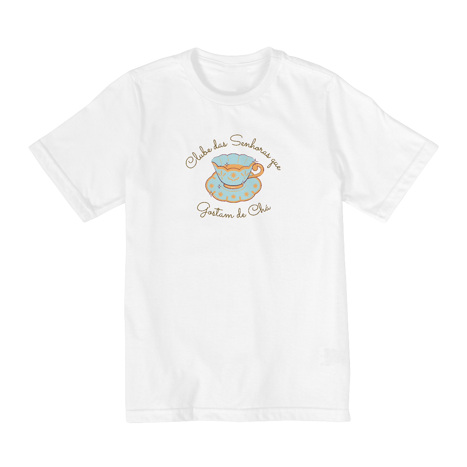 Camiseta Infantil (10 a 14) - Senhoras que gostam de chá