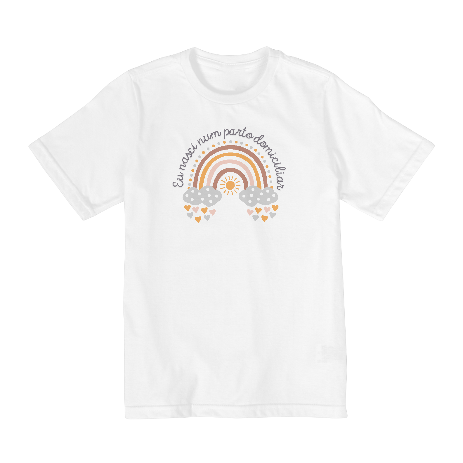 Camiseta Infantil (10 a 14) - Arco íris
