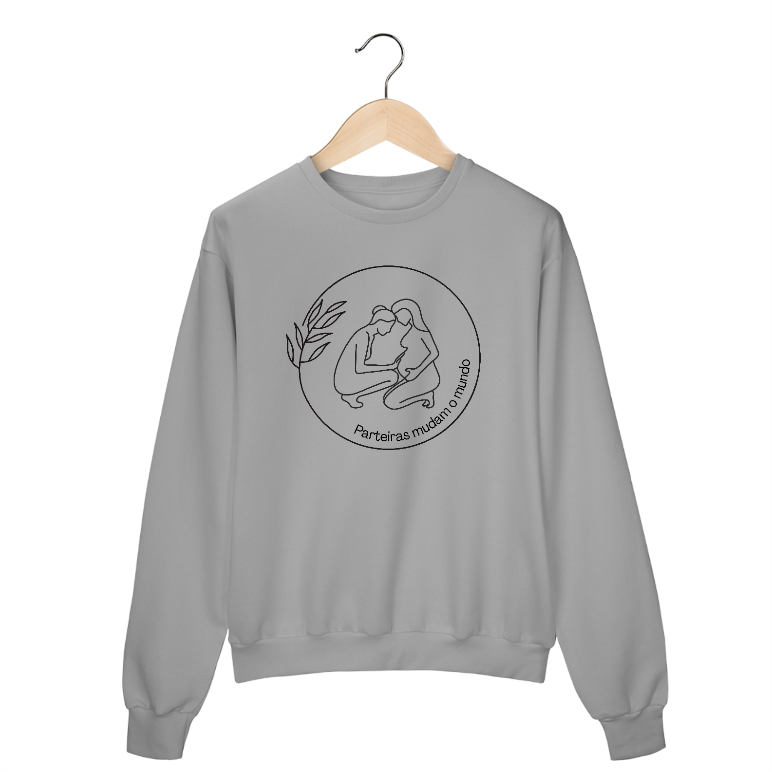 Moletom Fechado - Parteiras mudam o mundo