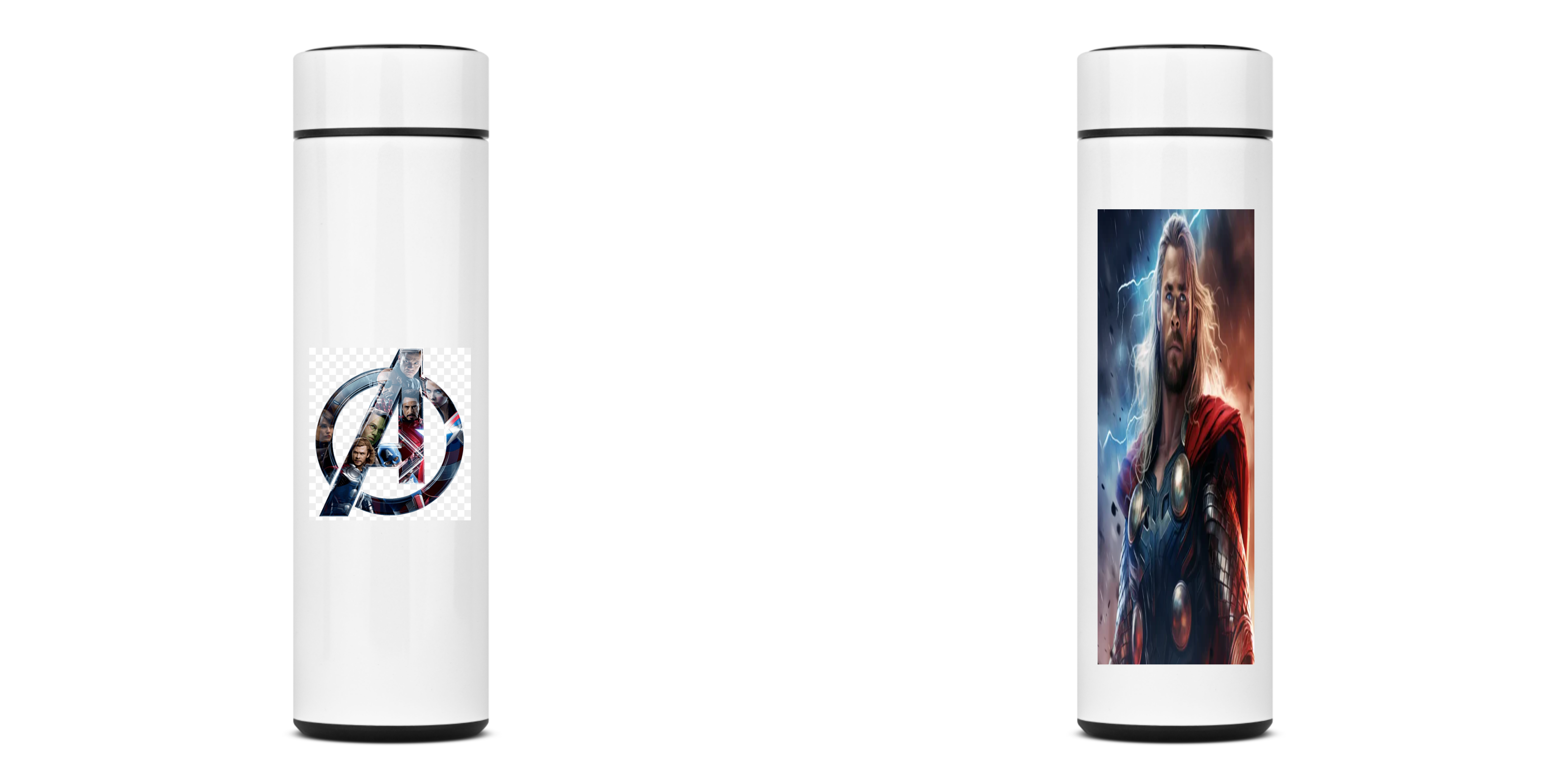 garrafa térmica vingadores Thor  