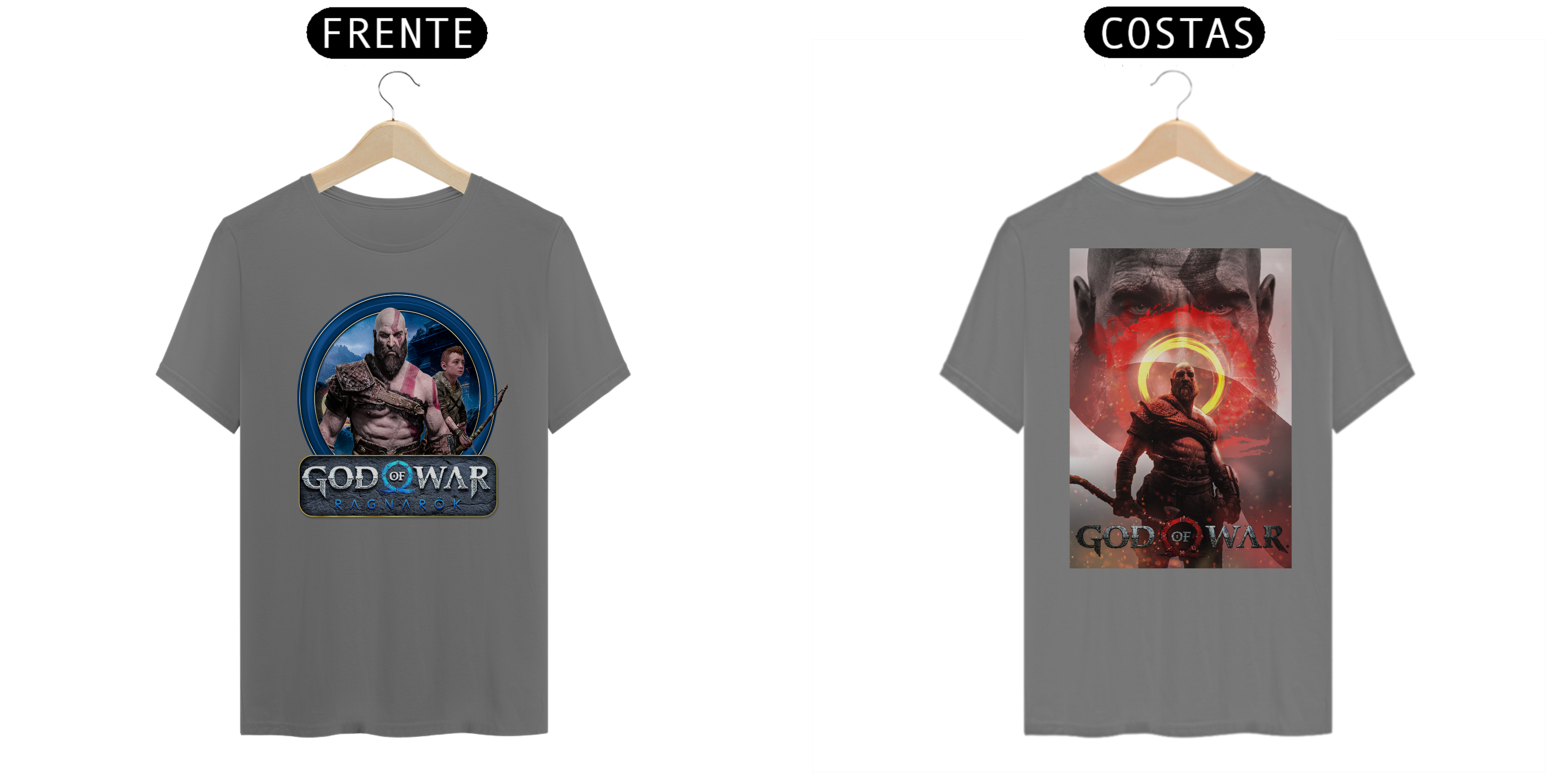 camiseta  god of war