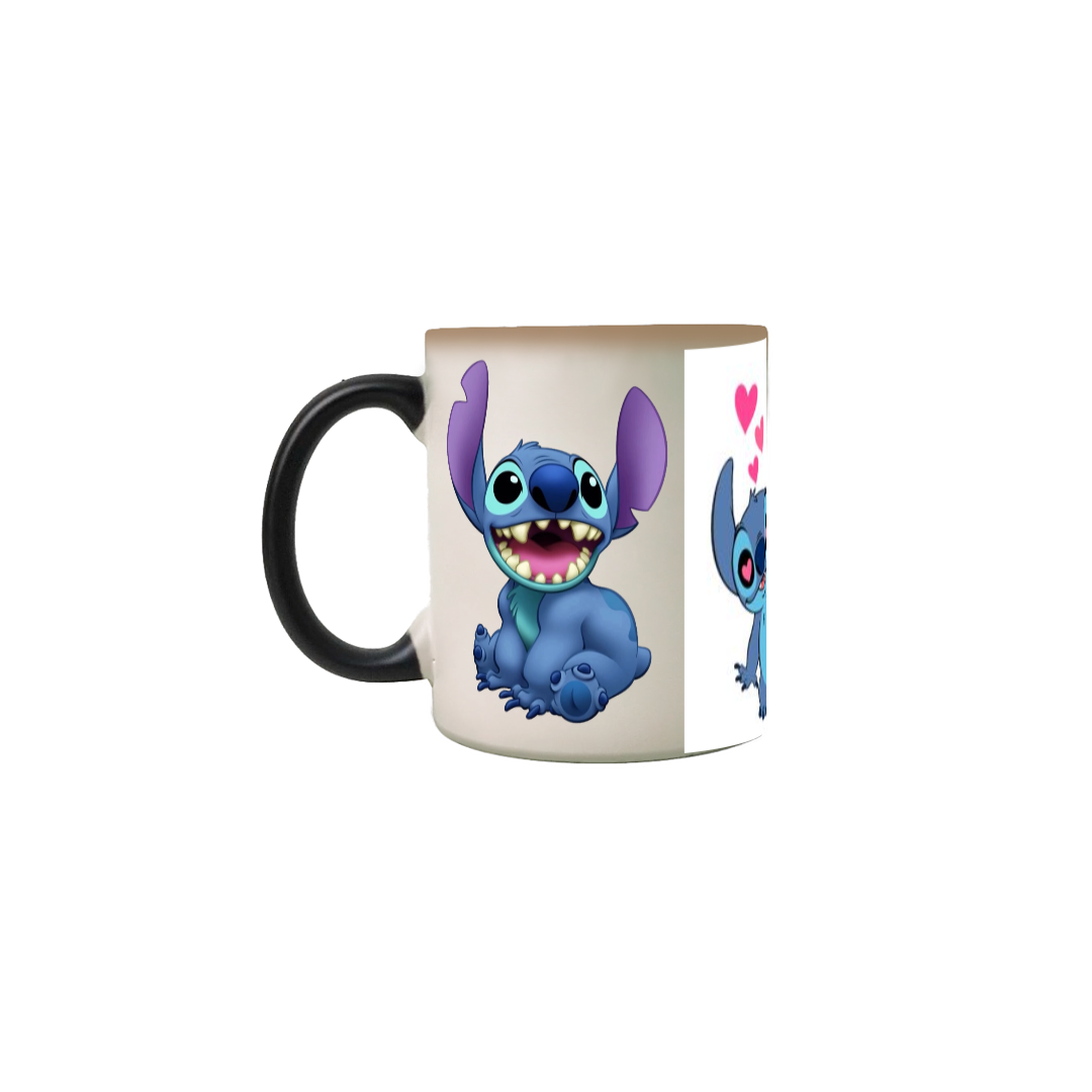 xicara lilo & stitch magica