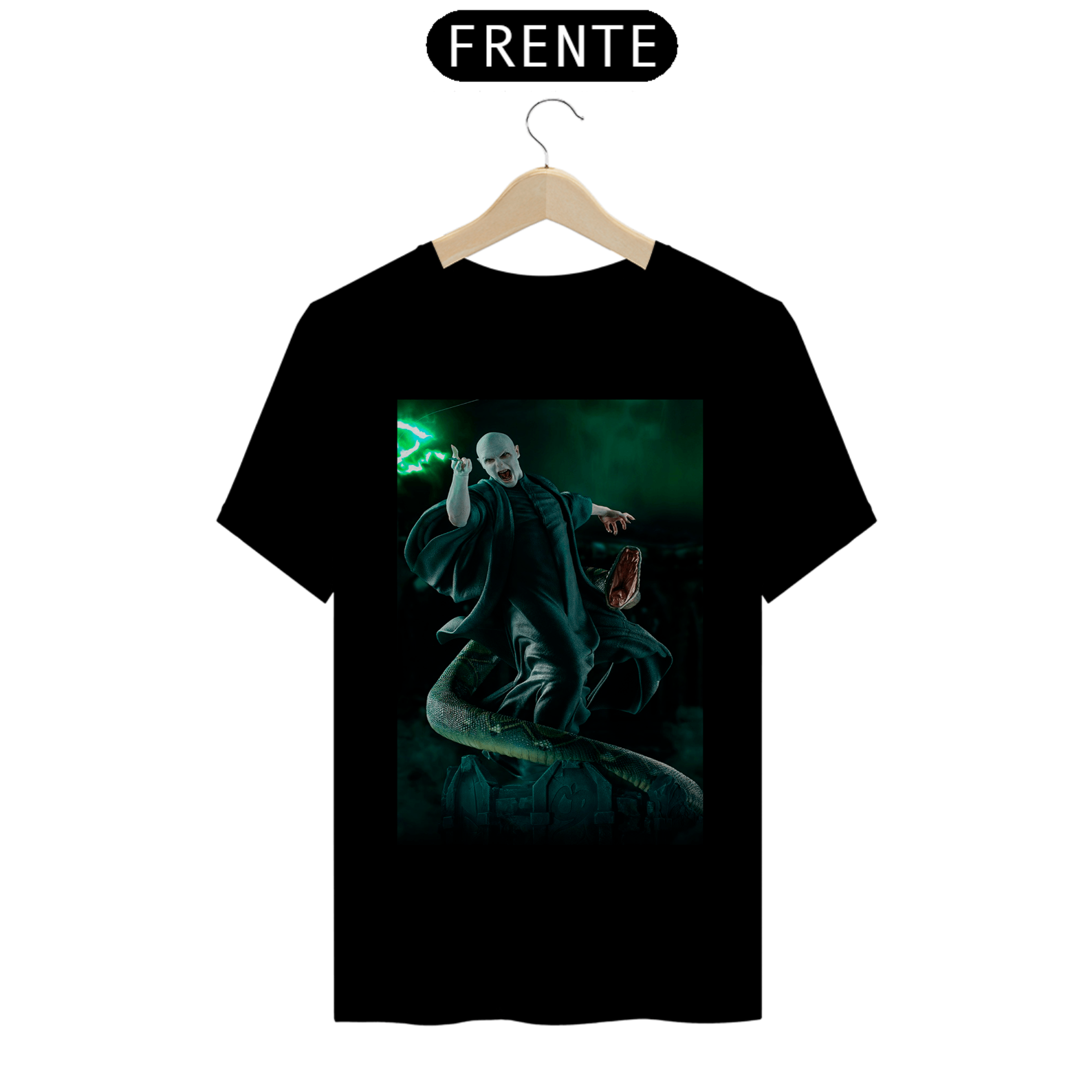 camiseta masculina  Voldemort 